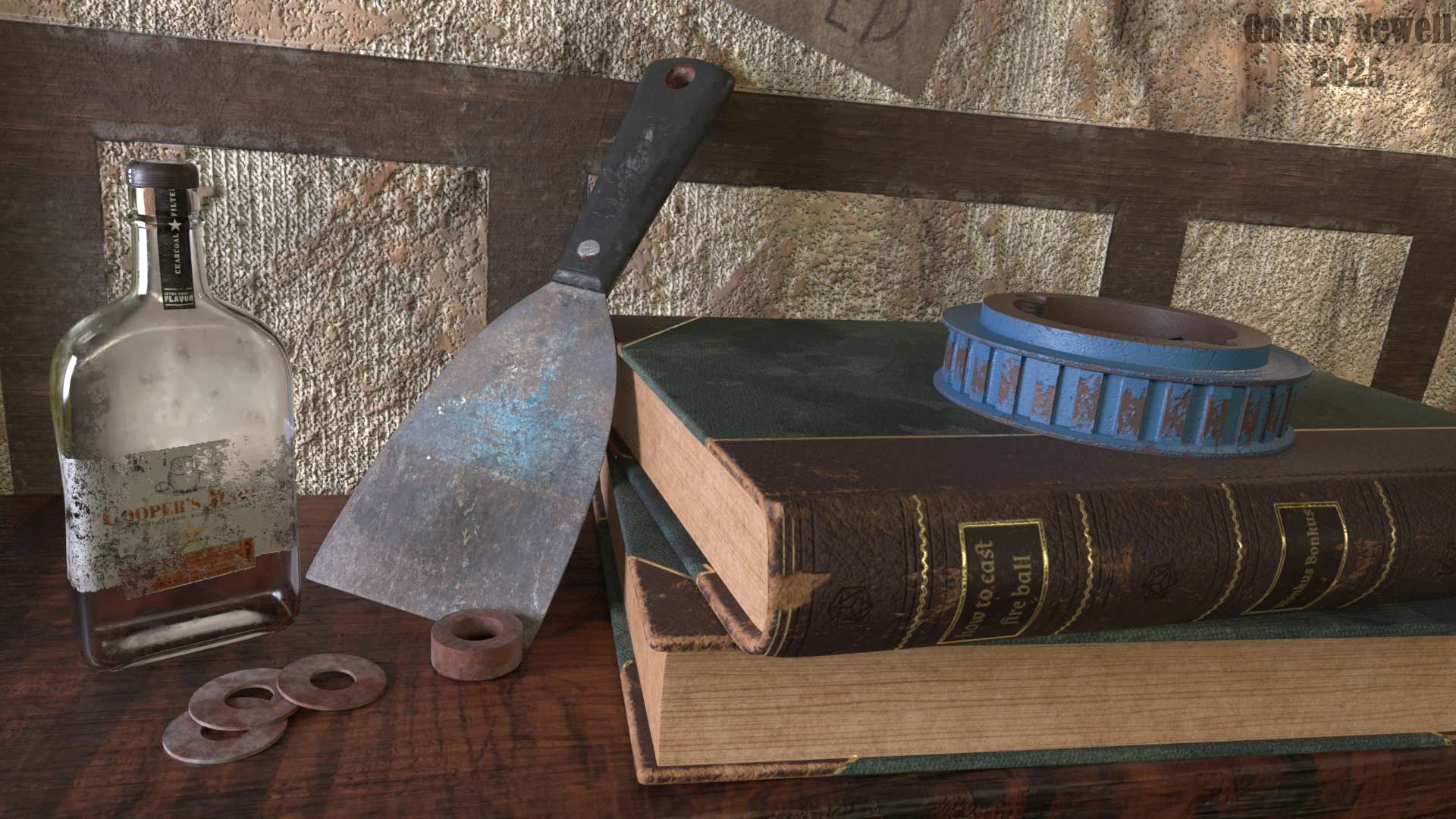 ArtStation - Shelf Render With A Twist