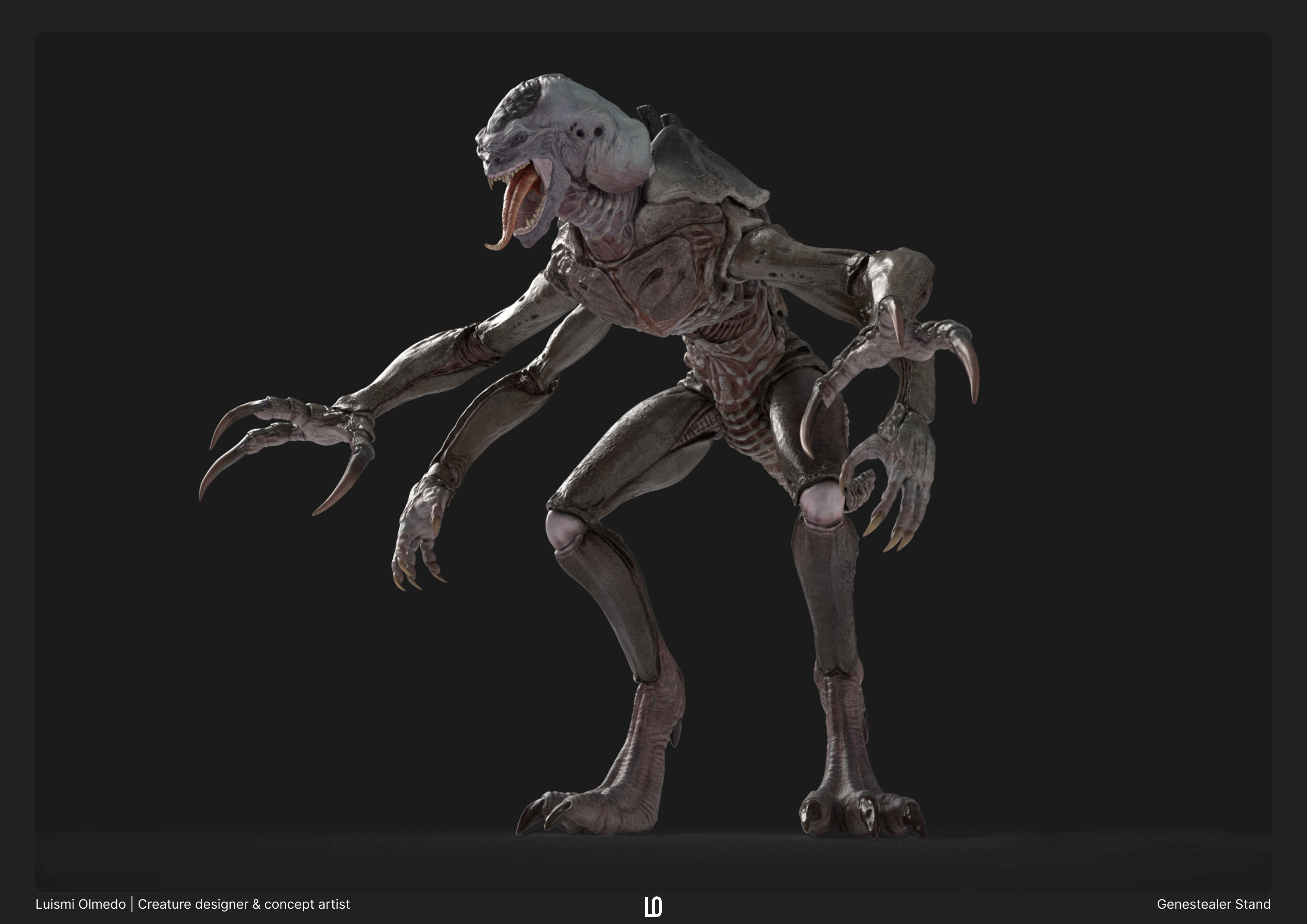 Genestealer Screen-version personal project (body) 