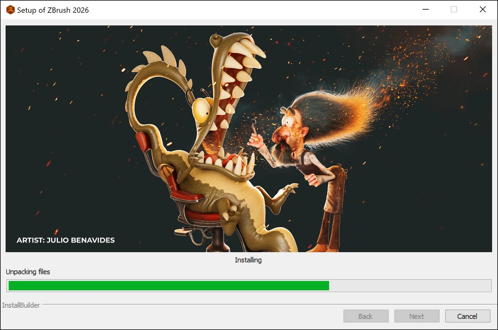 The Dentist Dragon Zbrush Beta Tester 2026 by Benavidmark