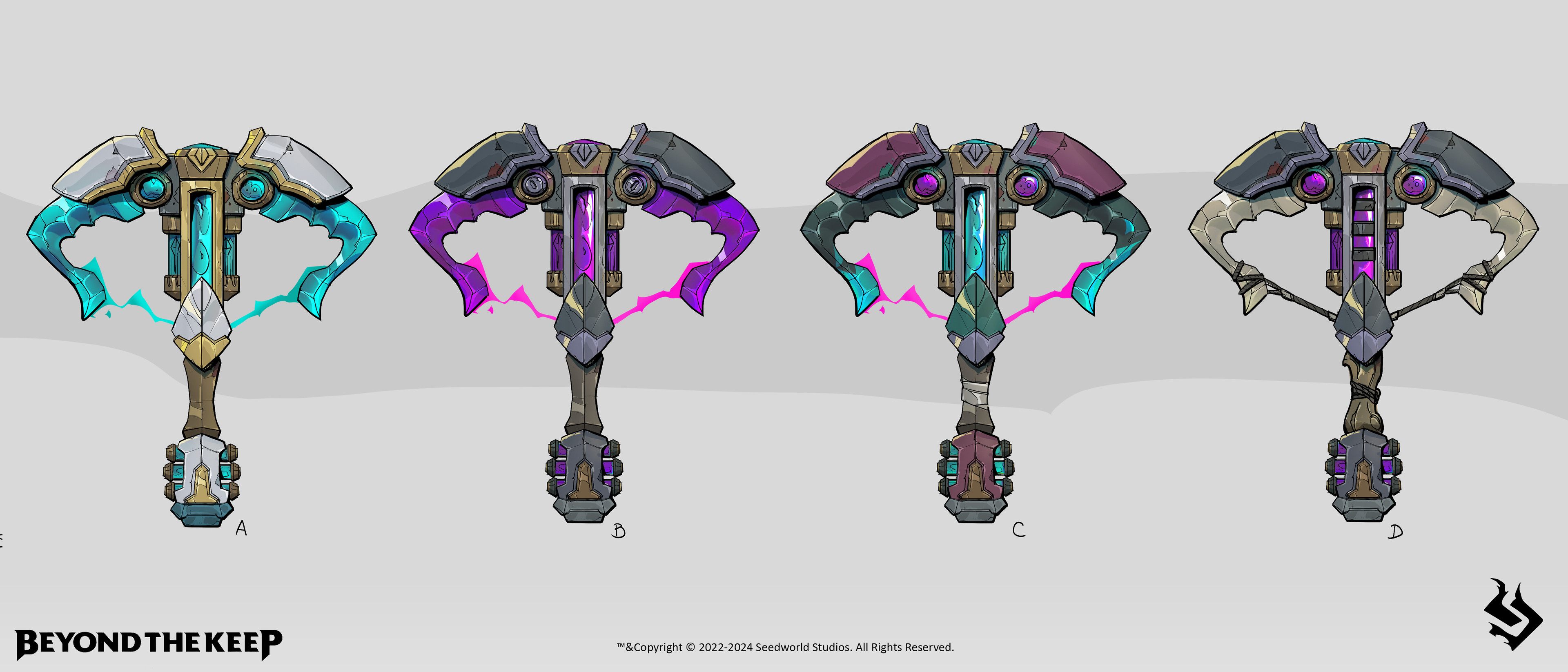 Crossbow color sketches