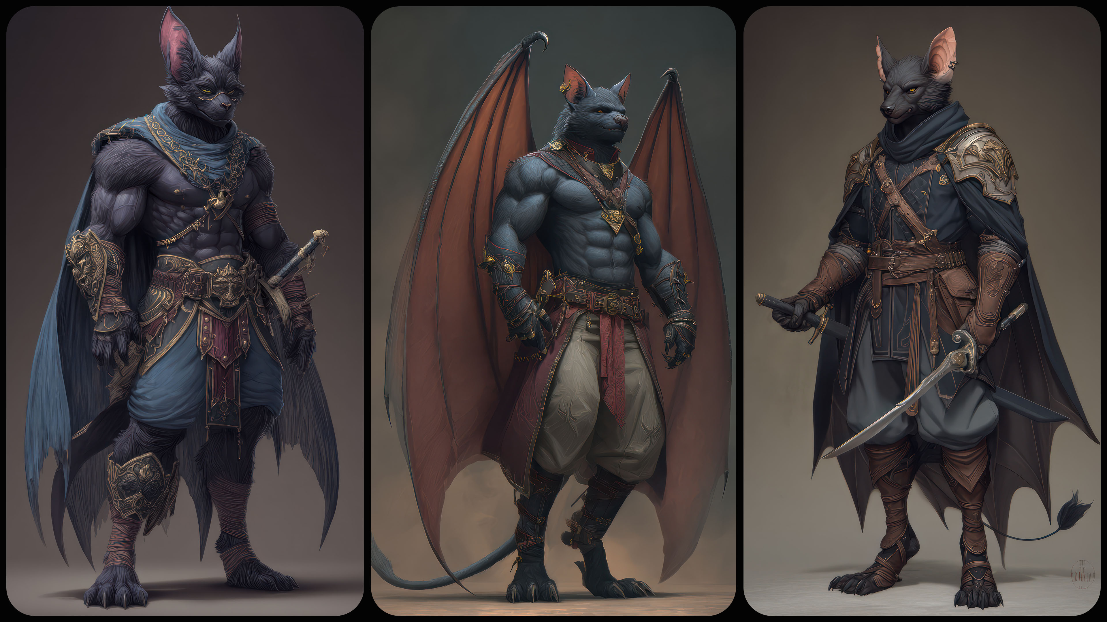 200 Bat Warrior - Cartoon Character Reference Image Pack v.339 |4K|
https://www.artstation.com/a/50401051