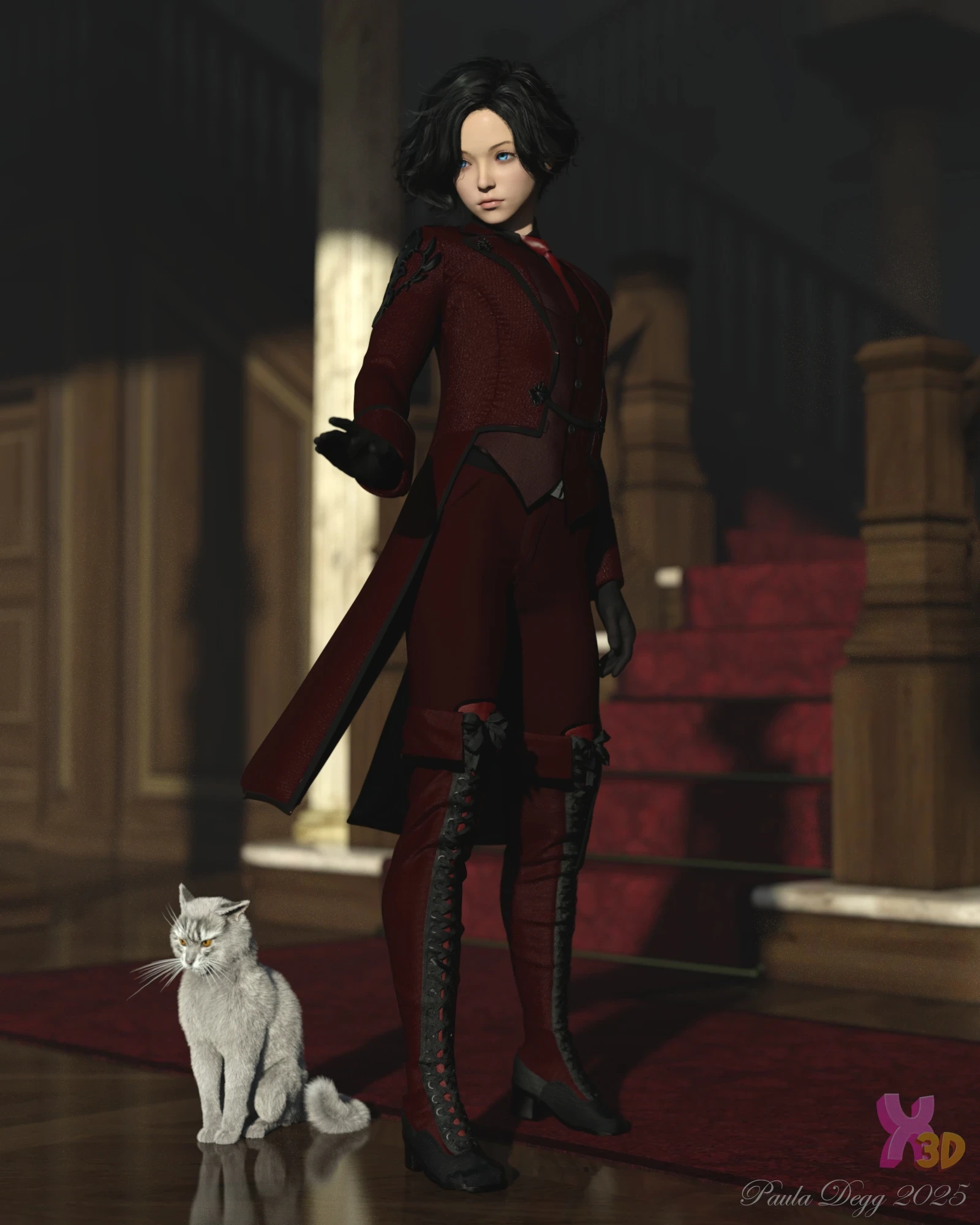 White Fox Outfit for G9 by Muwawya
Art by Paula Degg
Store Renderhub