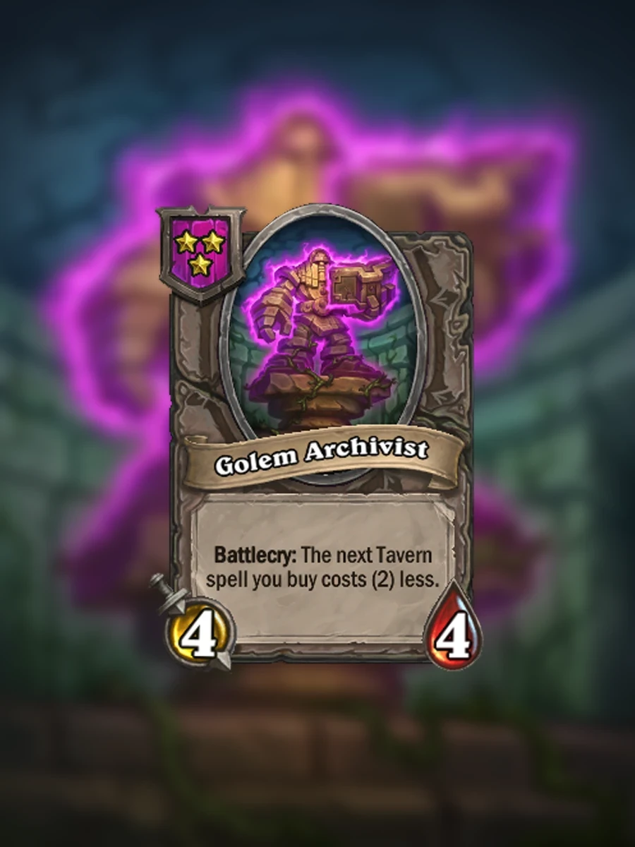Golem Archivist card