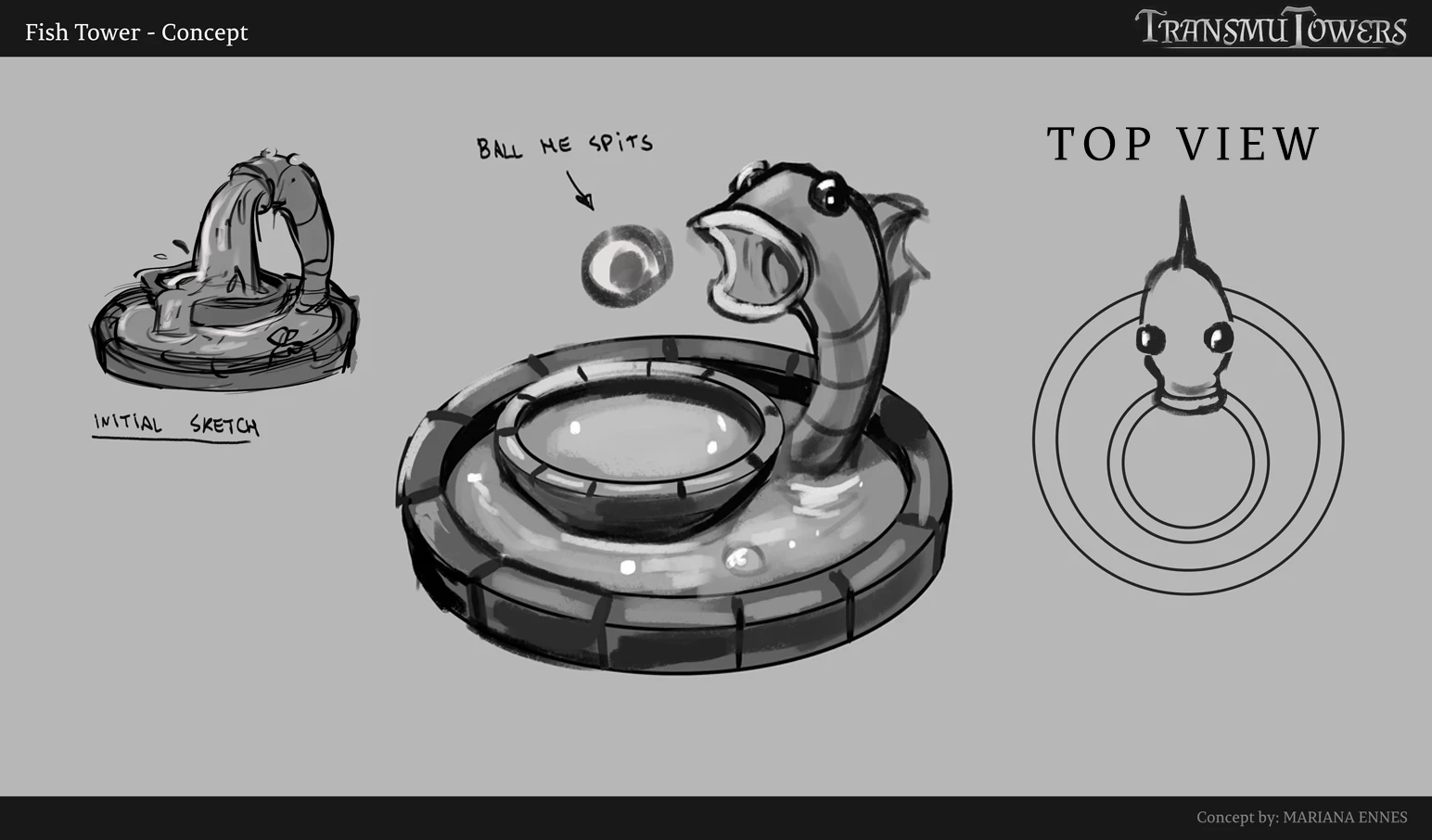 Tower concept and reference for 3D modeling