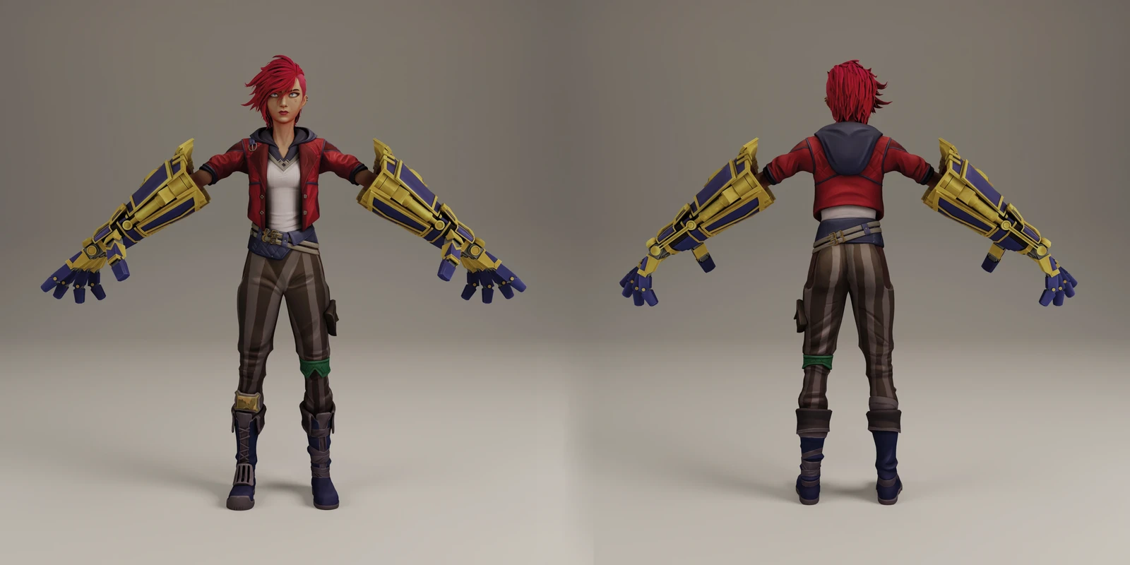 VI - Front/Back Texture LD
