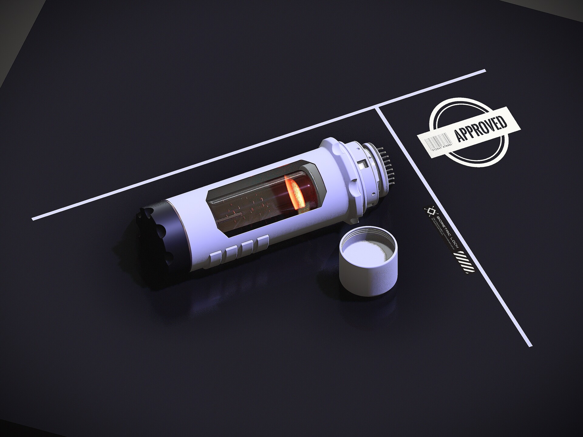 ArtStation - Futuristic Vaccine Injector..