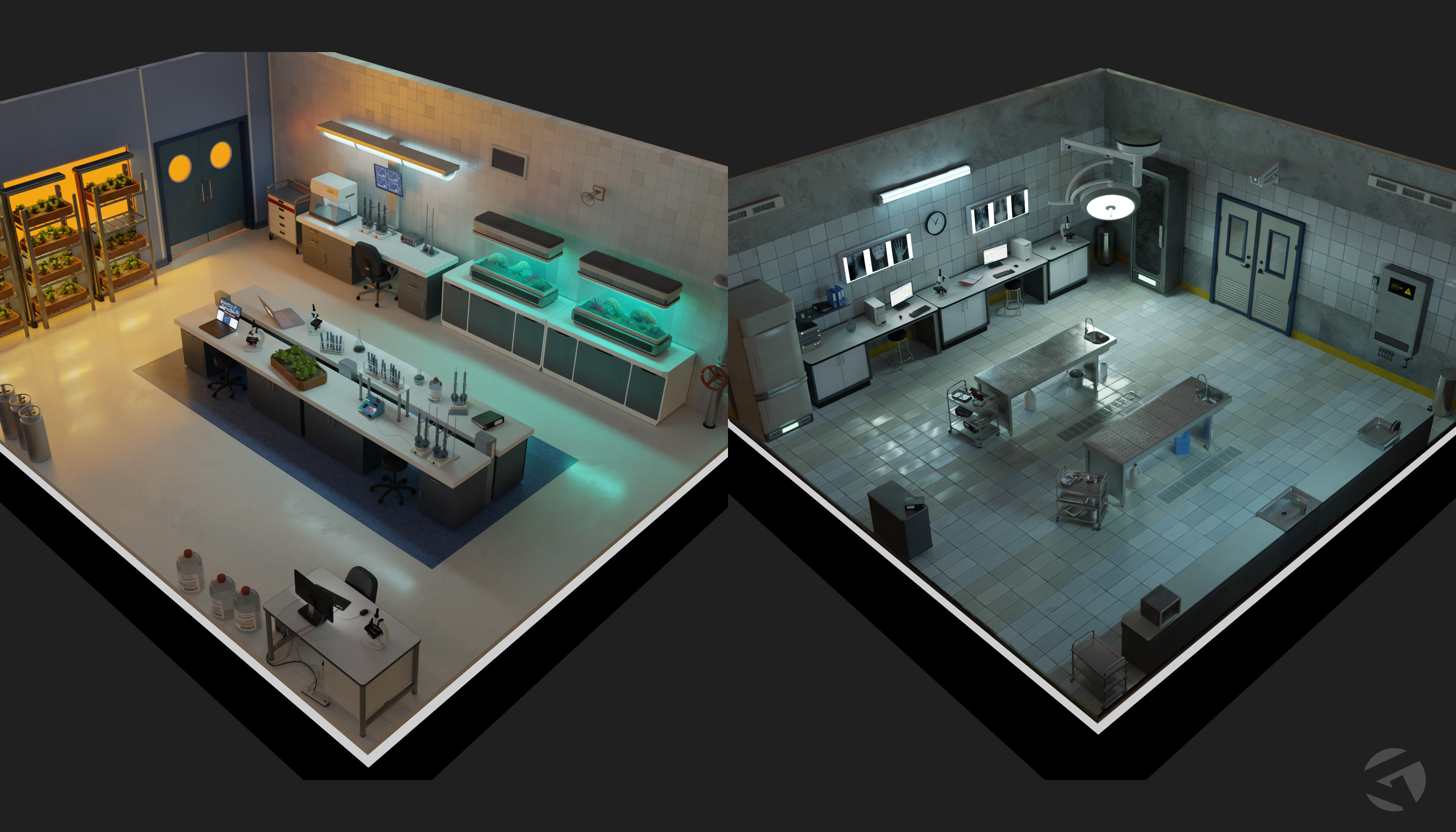 Biology Lab &amp; Scotland Yard  ©Rift Games