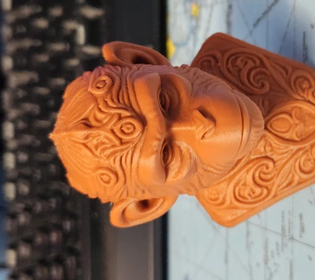3D Printed Monkey Bust
