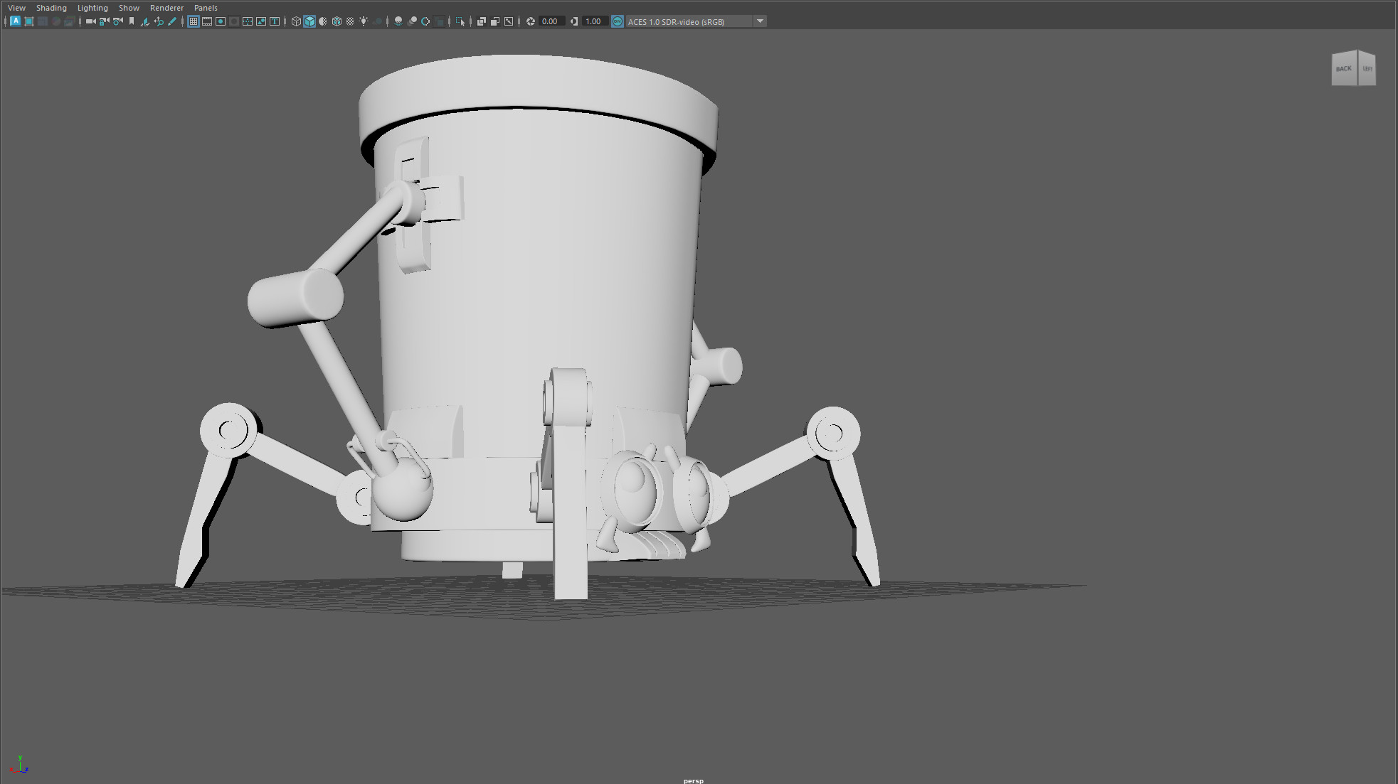 3d model, stylized, maya