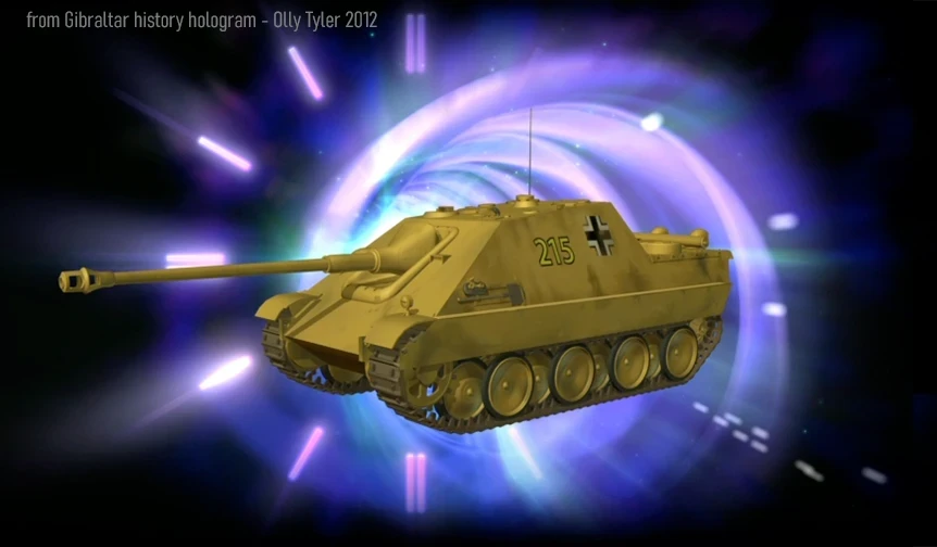 Gibraltar - history hologram - models and comping