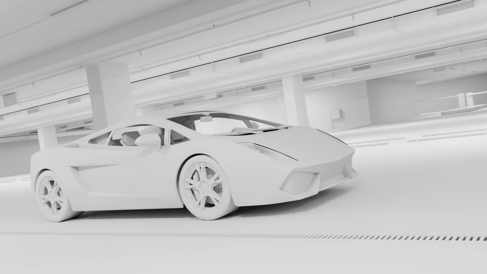 Clay render