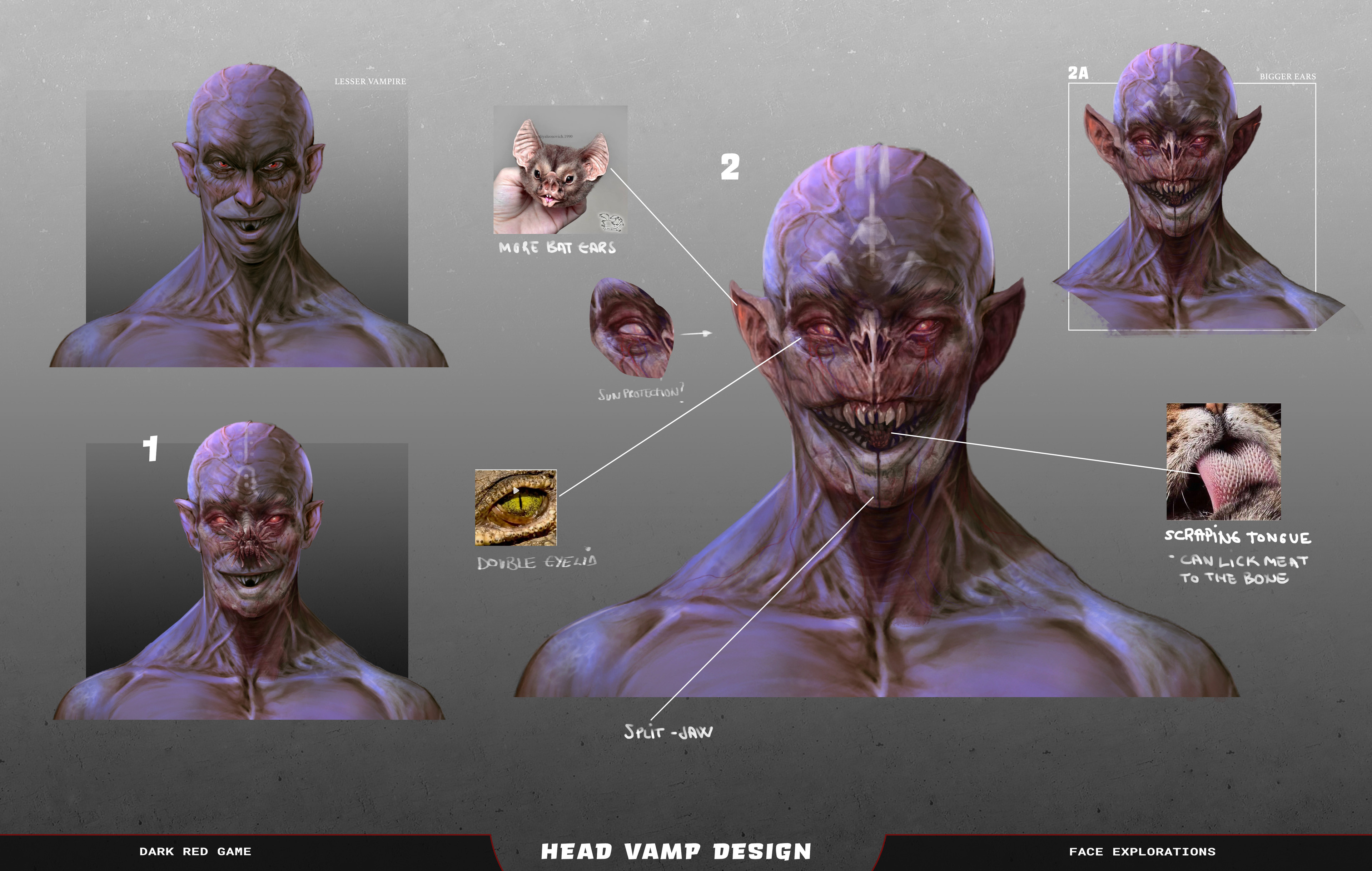 Head Vamp - Face exploration