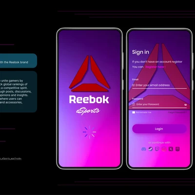 Reebok Esports App