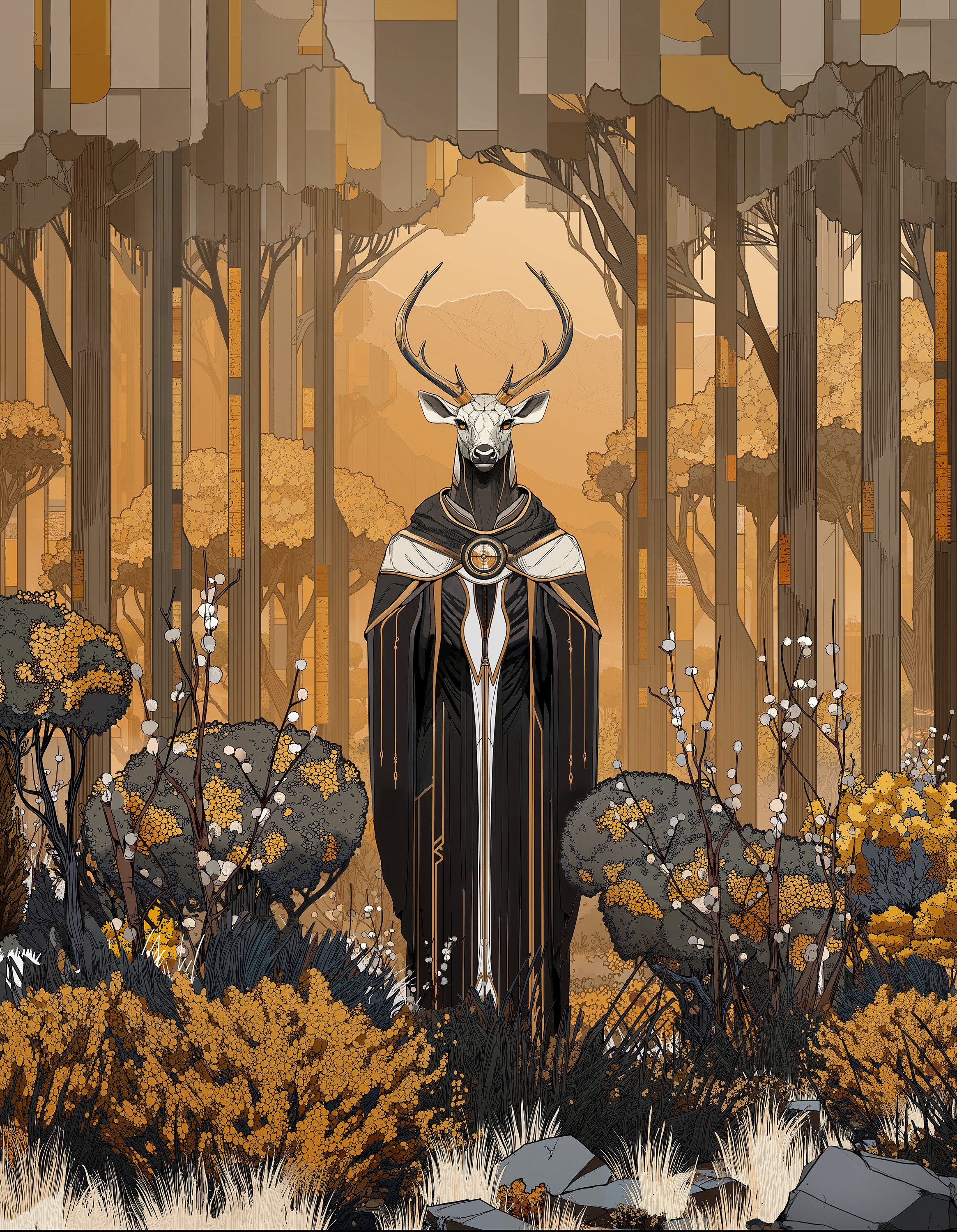 'The Forest and the Hunter'
Stag