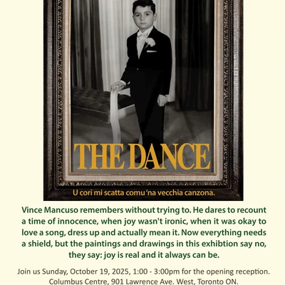 THE DANCE, 2025 solo exhibition at the Columbus Centre, Toronto