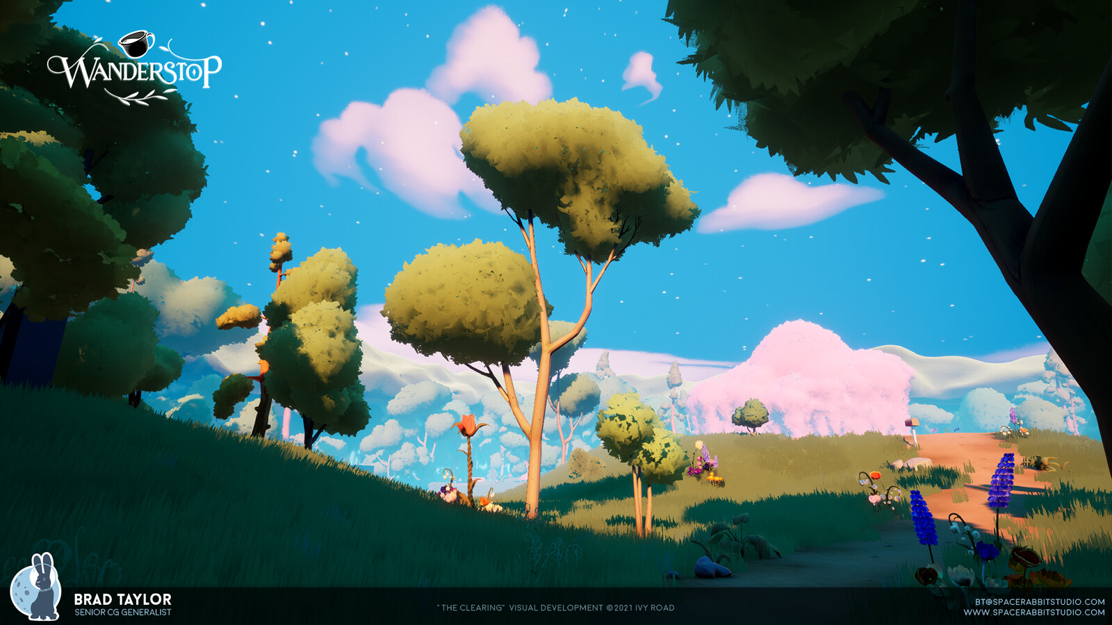 Early visual development for the Clearing