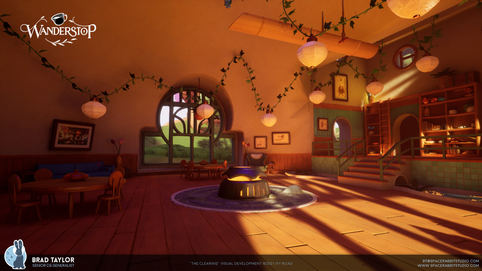 Early visual development for the Shop