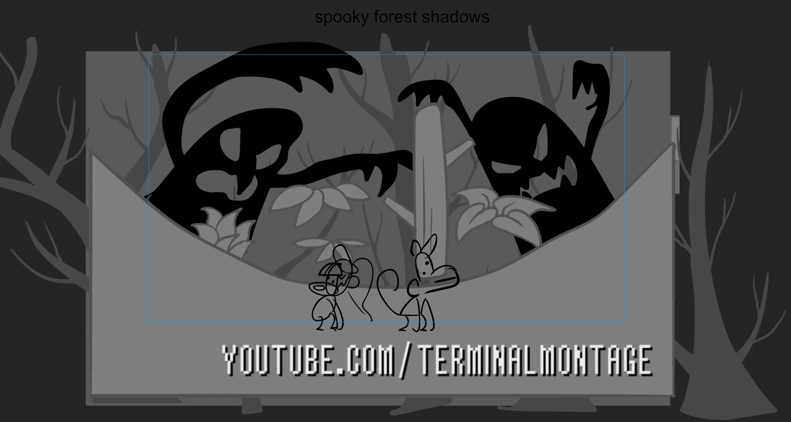 Screenshot of my animatic for DKC2