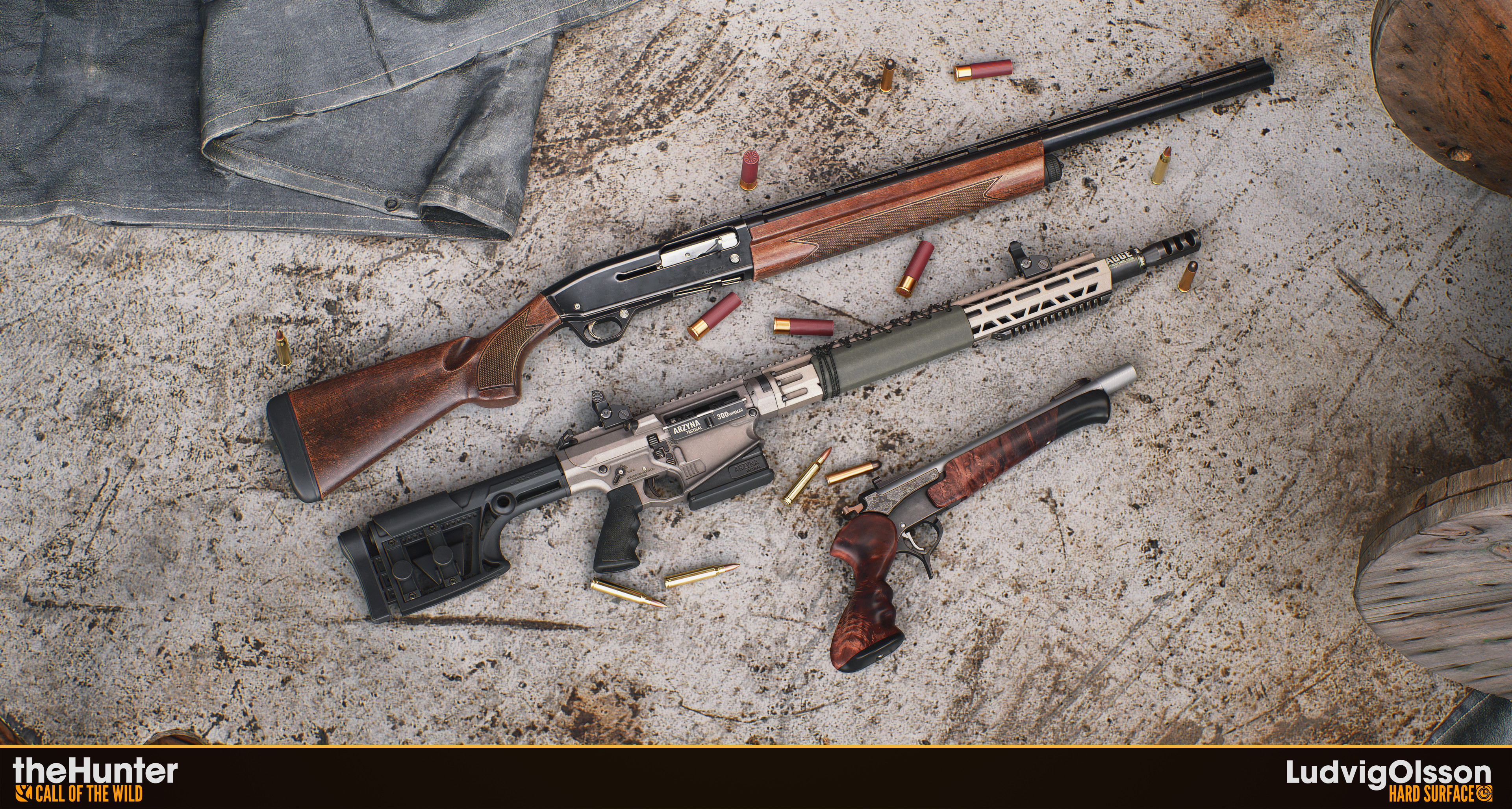 High Caliber Weapon Pack: Version 1