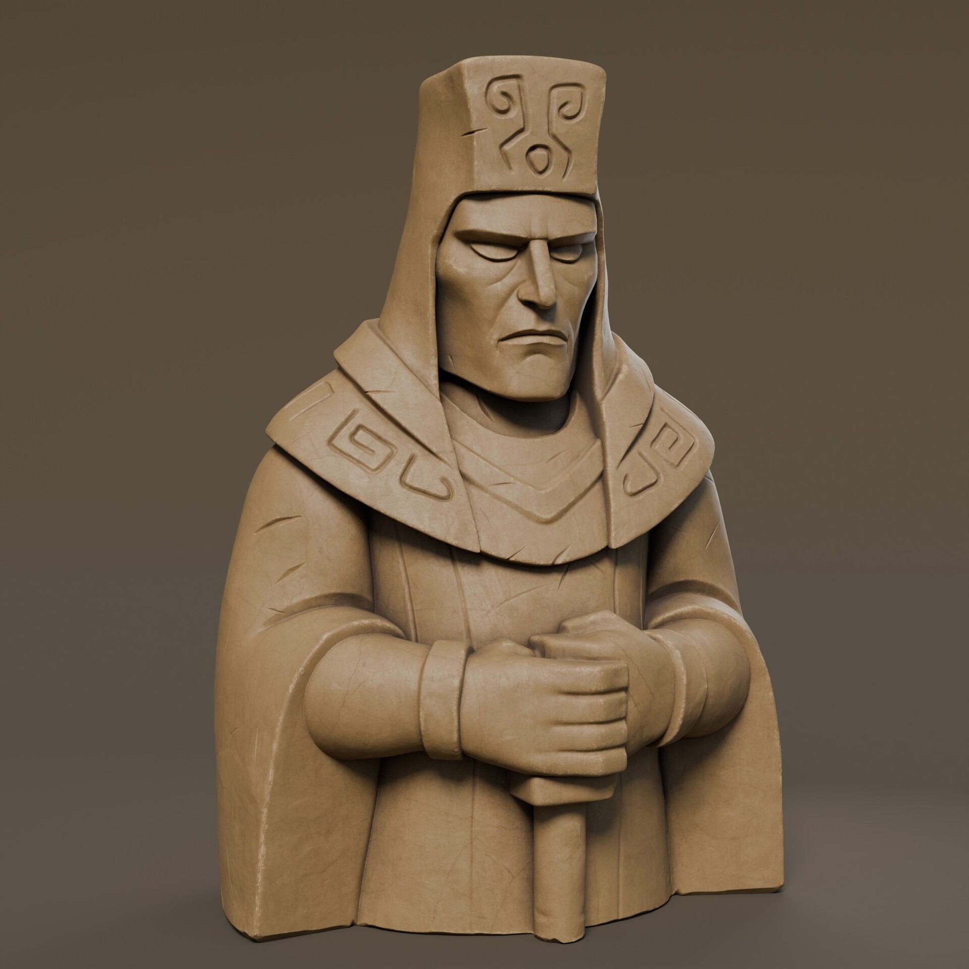 ArtStation - Spirit of Stone – 3D Printable Model