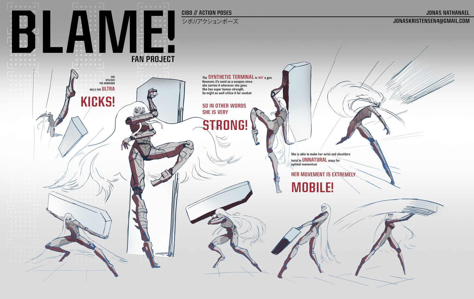 CIBO_FPROJ_CHAR005 | CHARACTER ACTION POSES