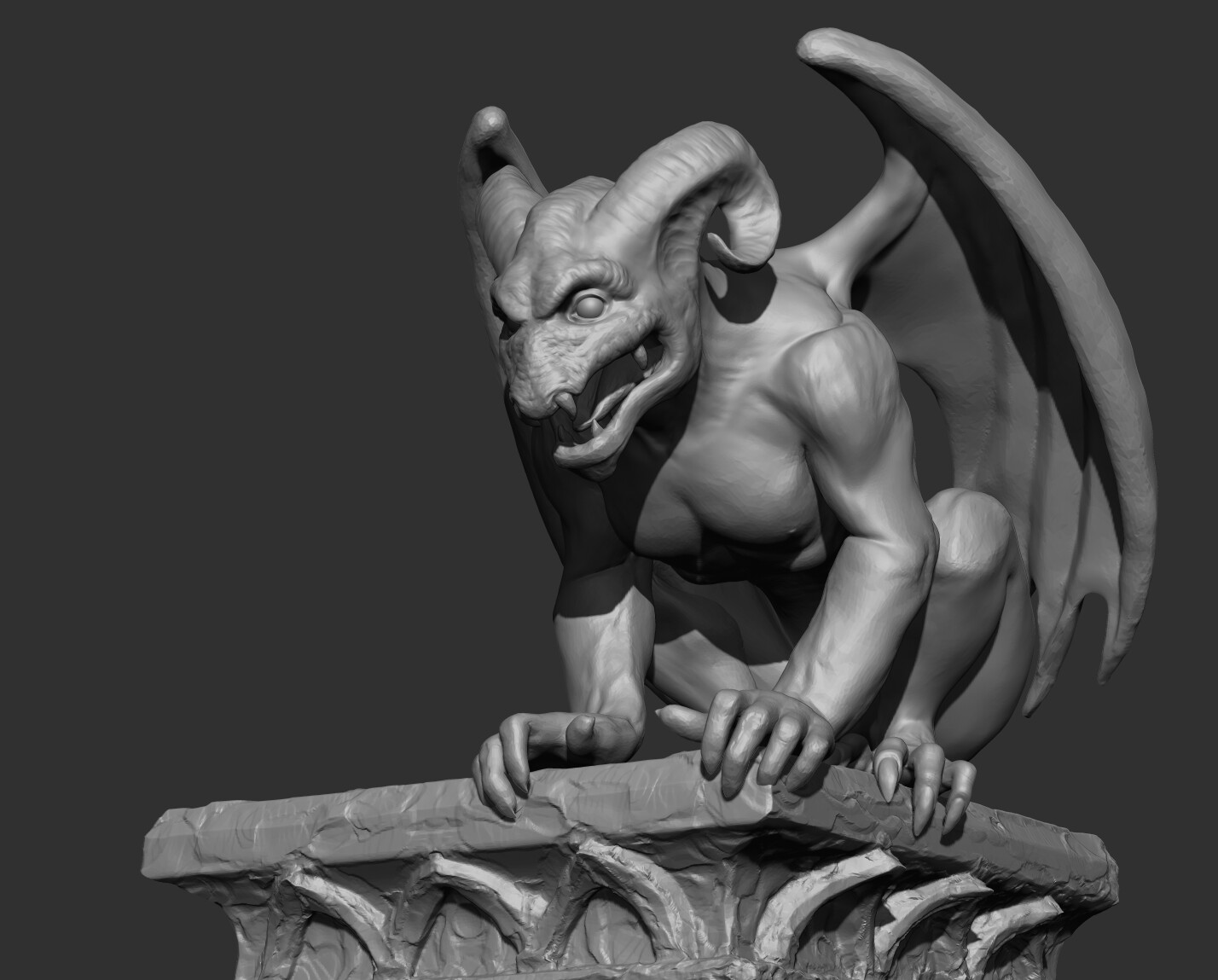ZBrush BPR Render of Sculpt