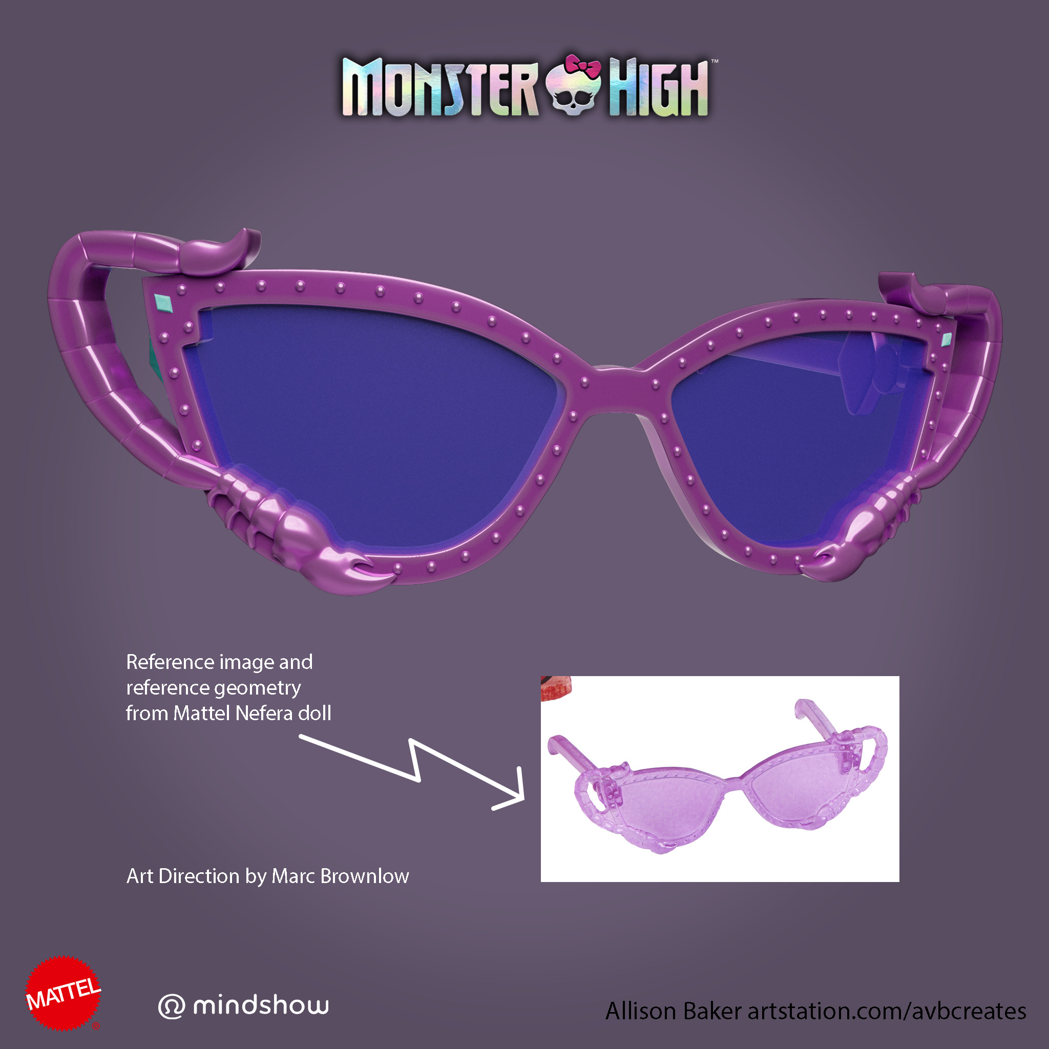 Closeup and reference image