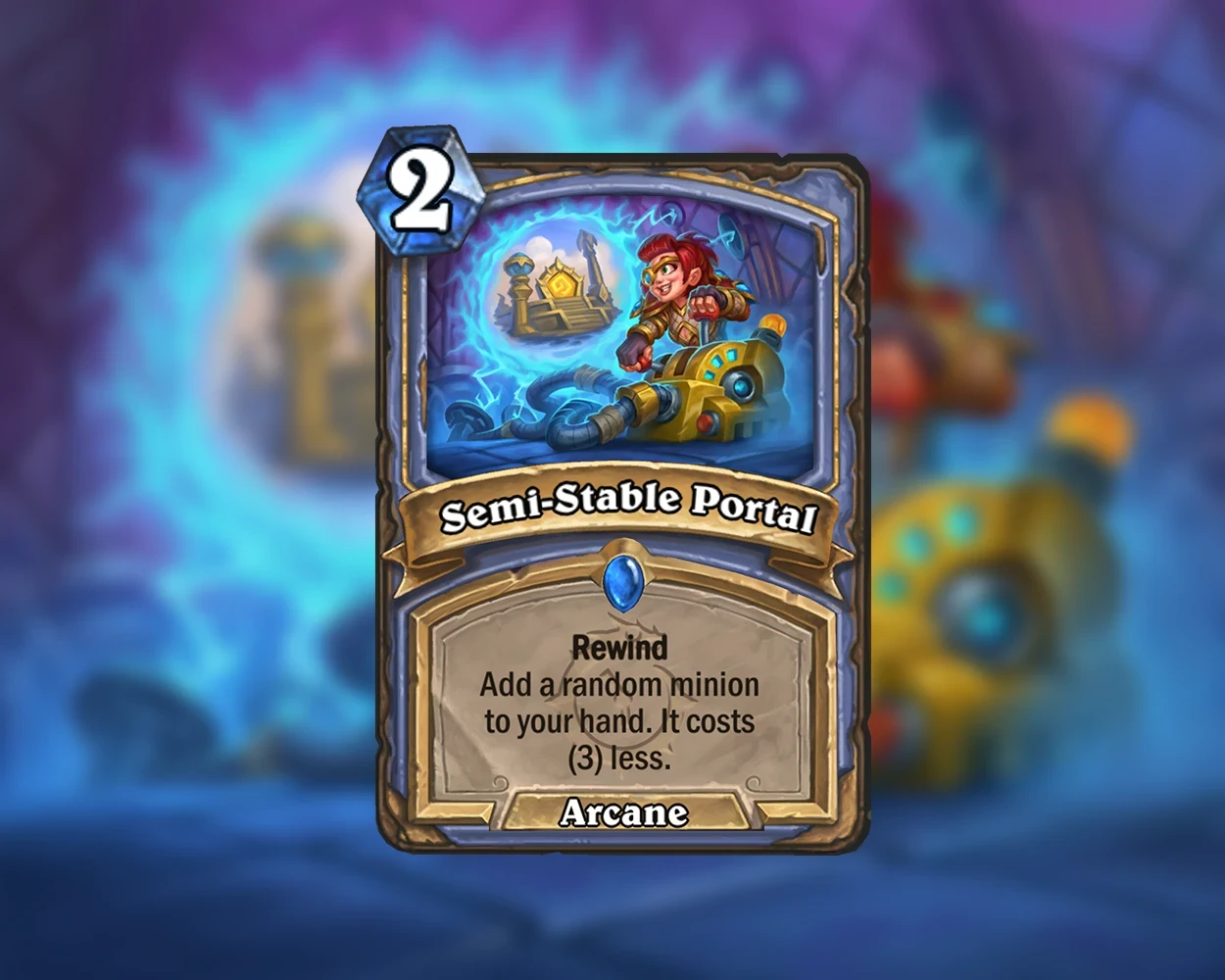 Semi-Stable Portal card