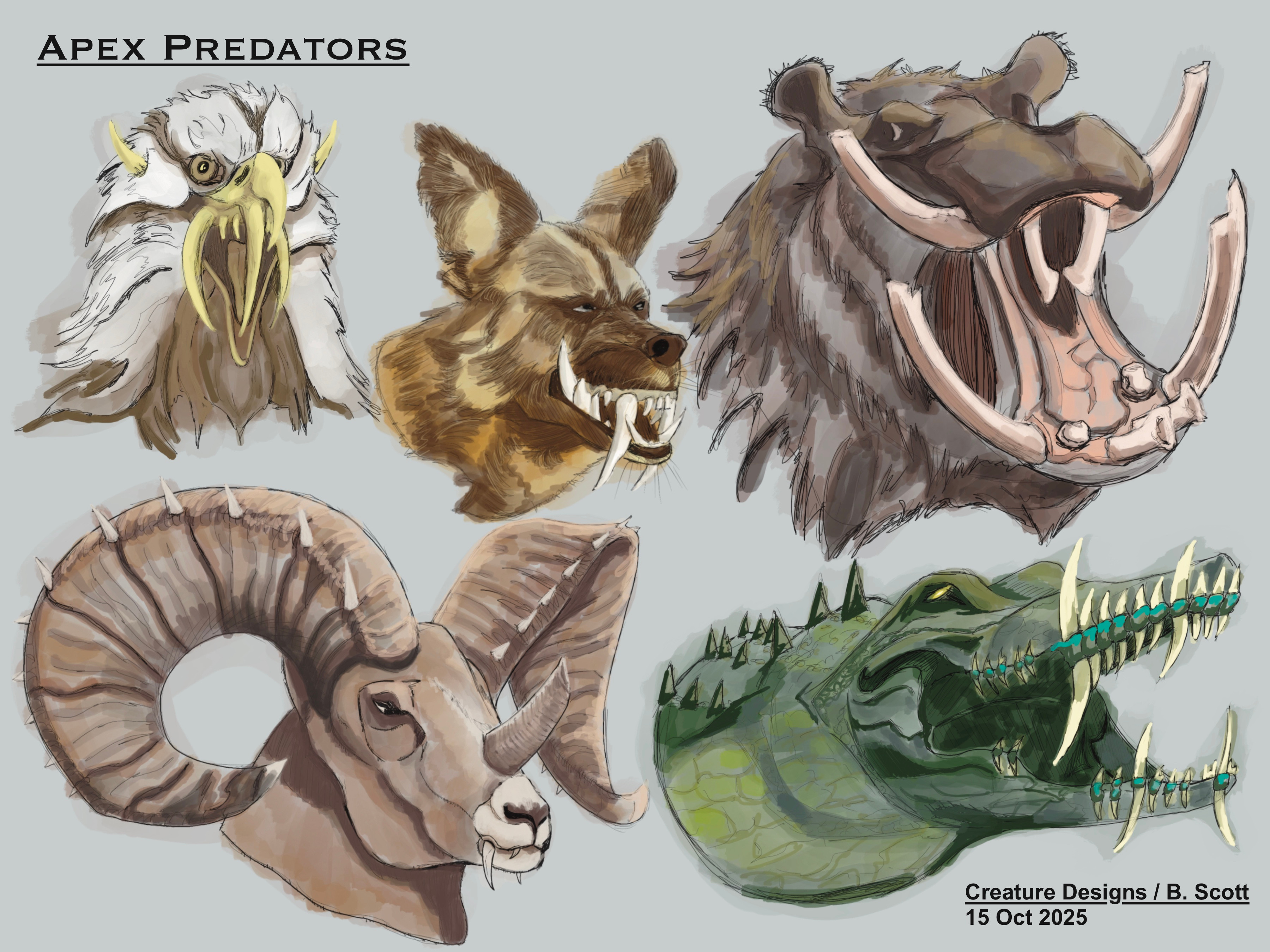 Apex Predators for big game hunters.