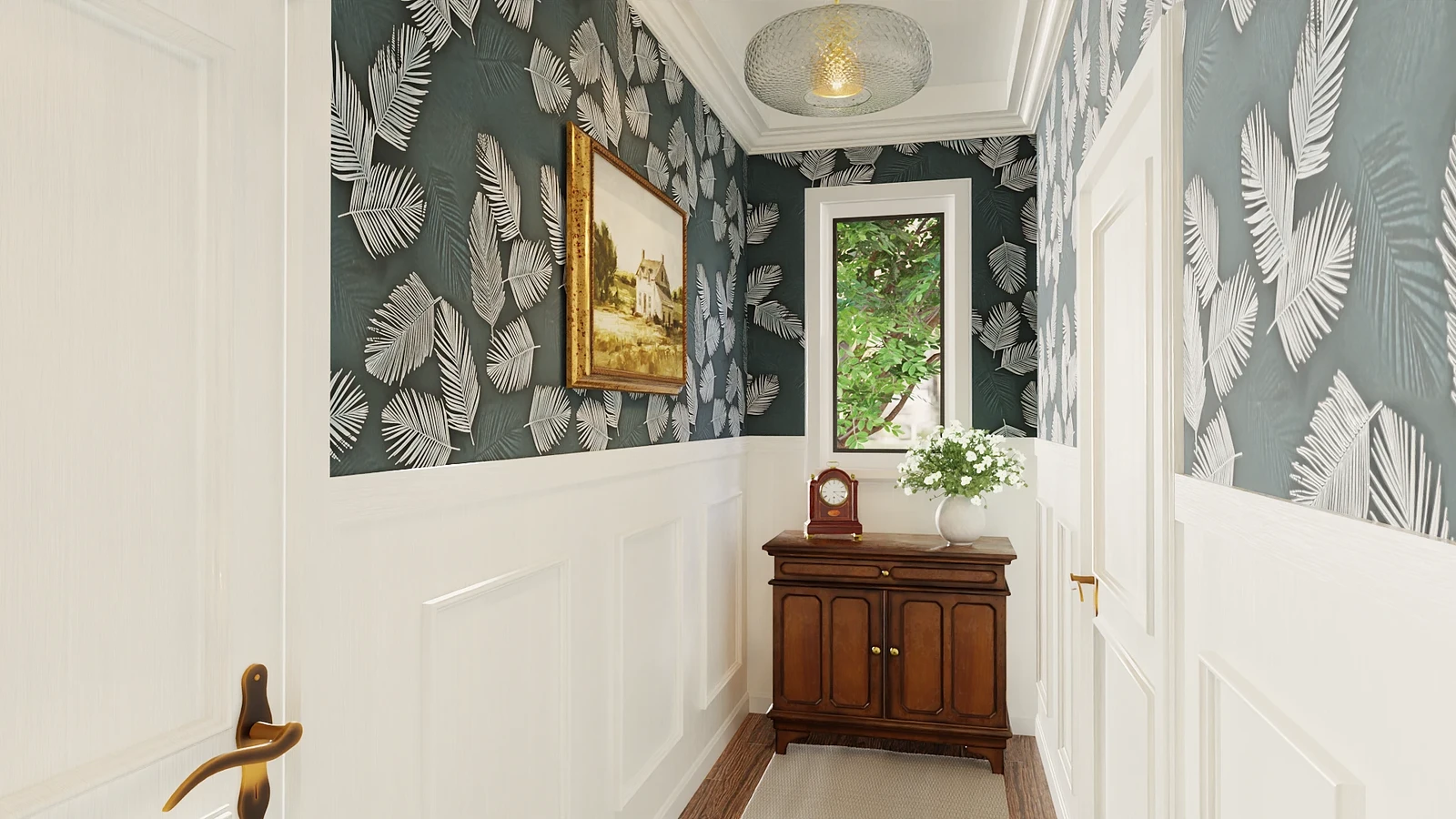Simply Traditional Hallway