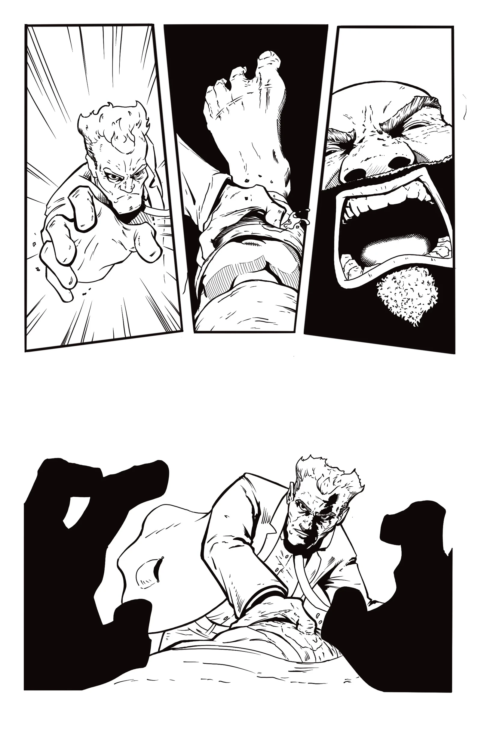 Jane Jet page panels