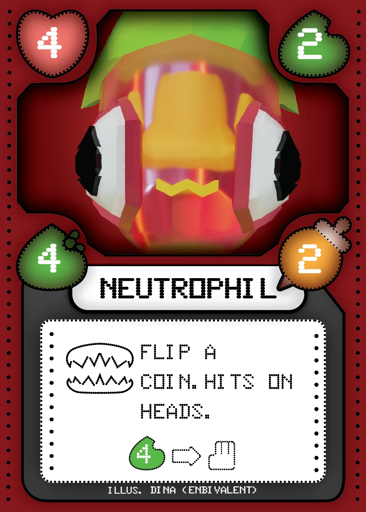 Variant of preliminary card design