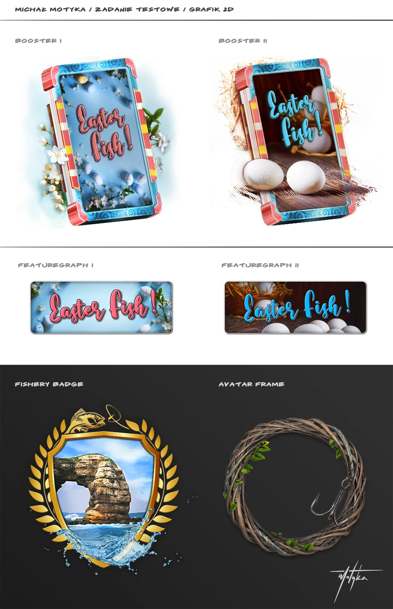 Mobile Game Elements / Test Art