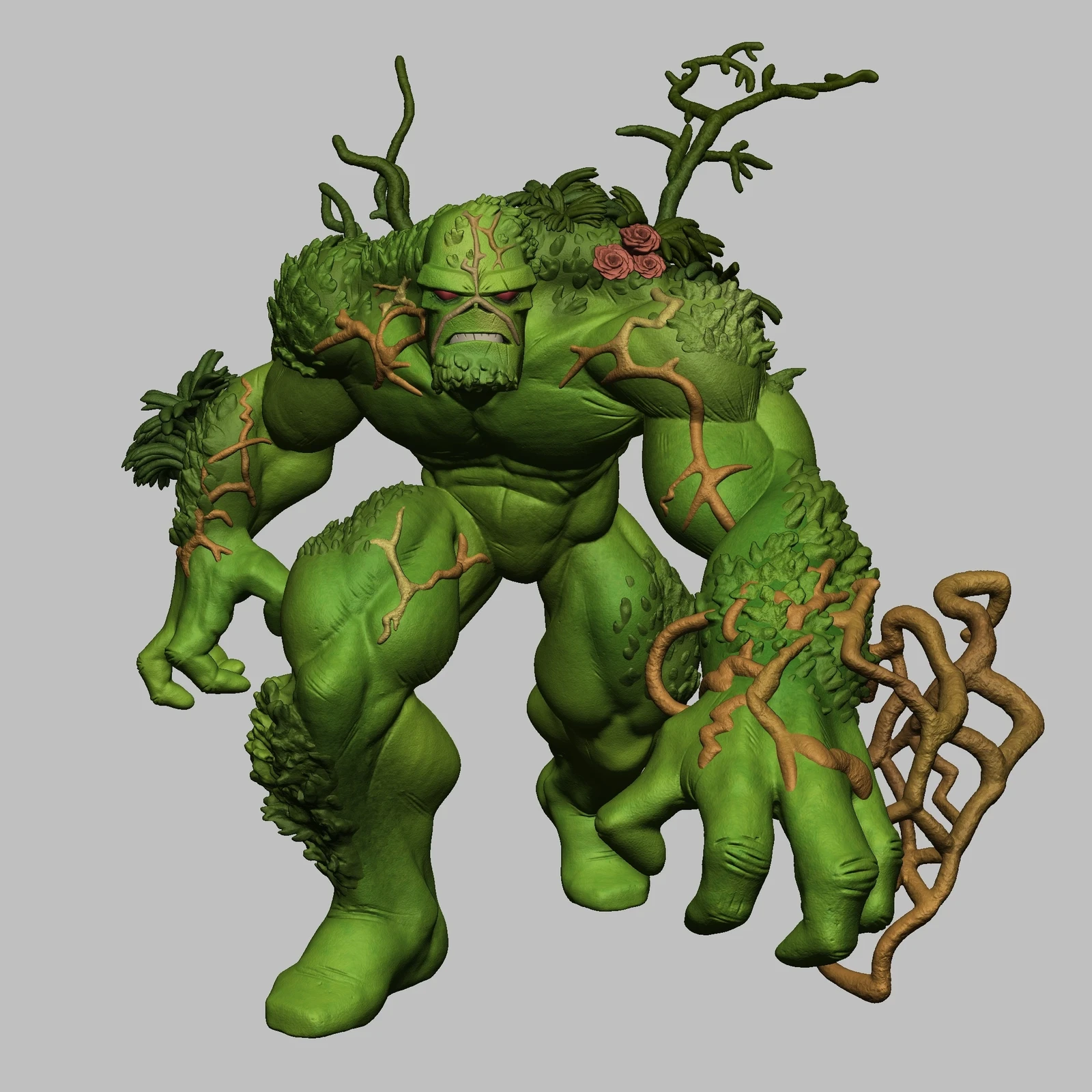 Swamp Thing  (based on Juan Gedeon's Art)