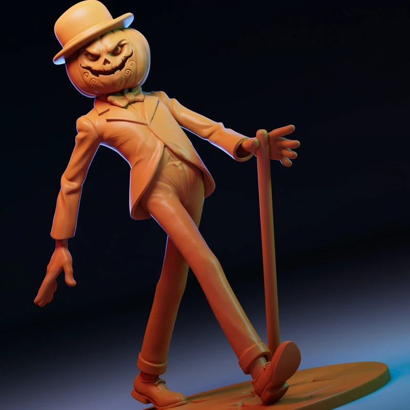 Dapper Pumpkin Man - WIP