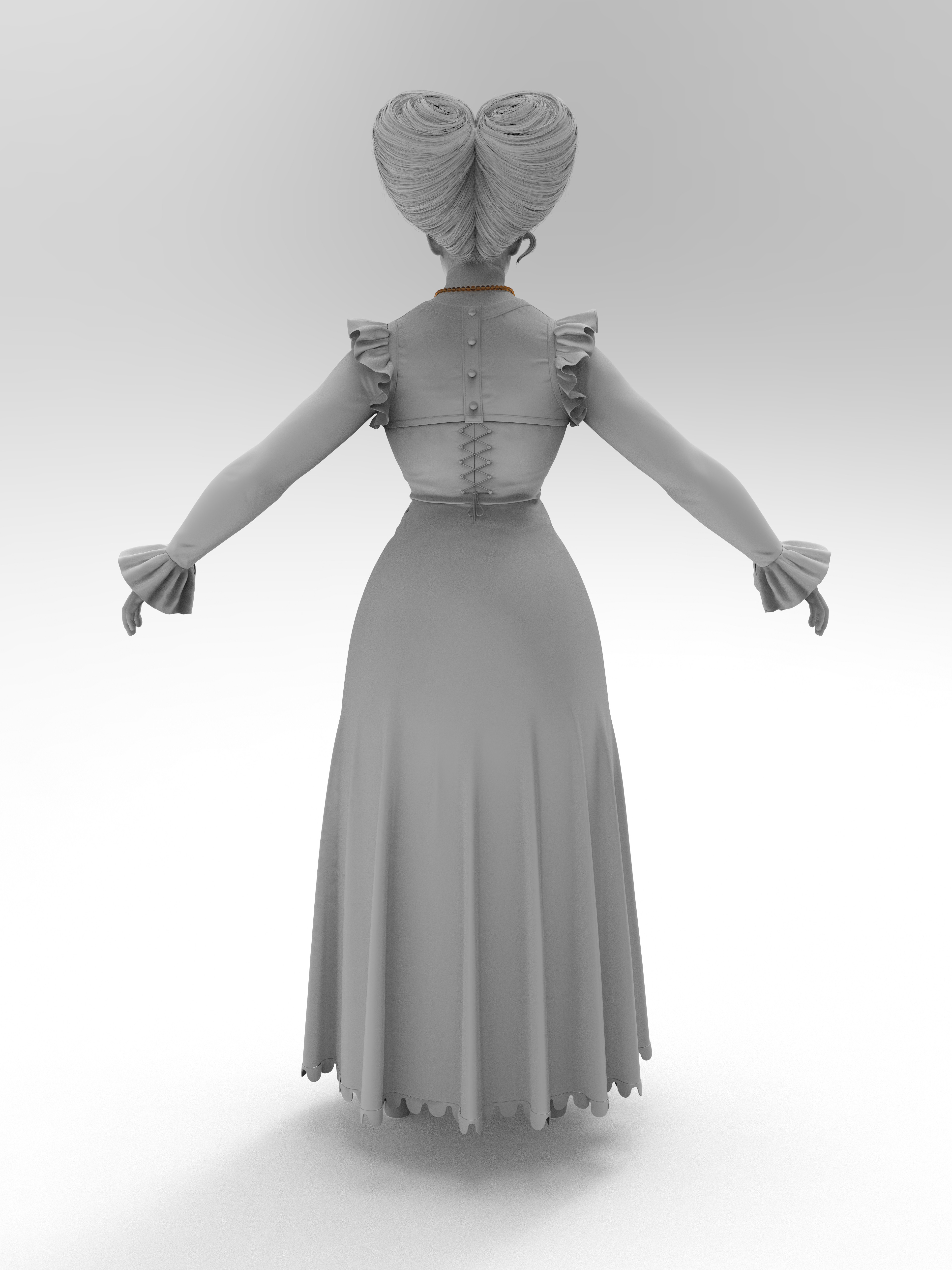 Auntie Cleo Dress Rear 