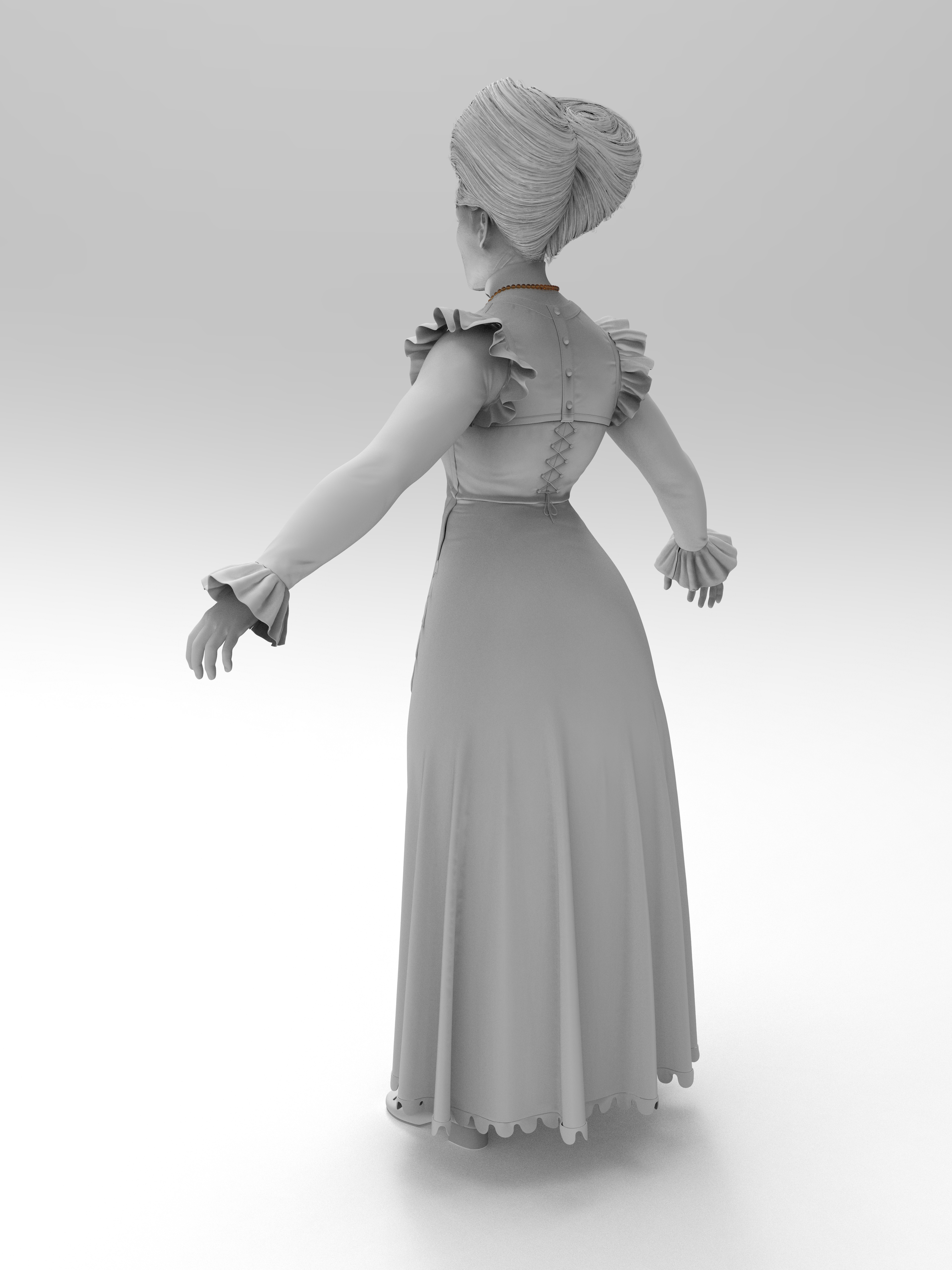 Auntie Cleo Dress Rear Left