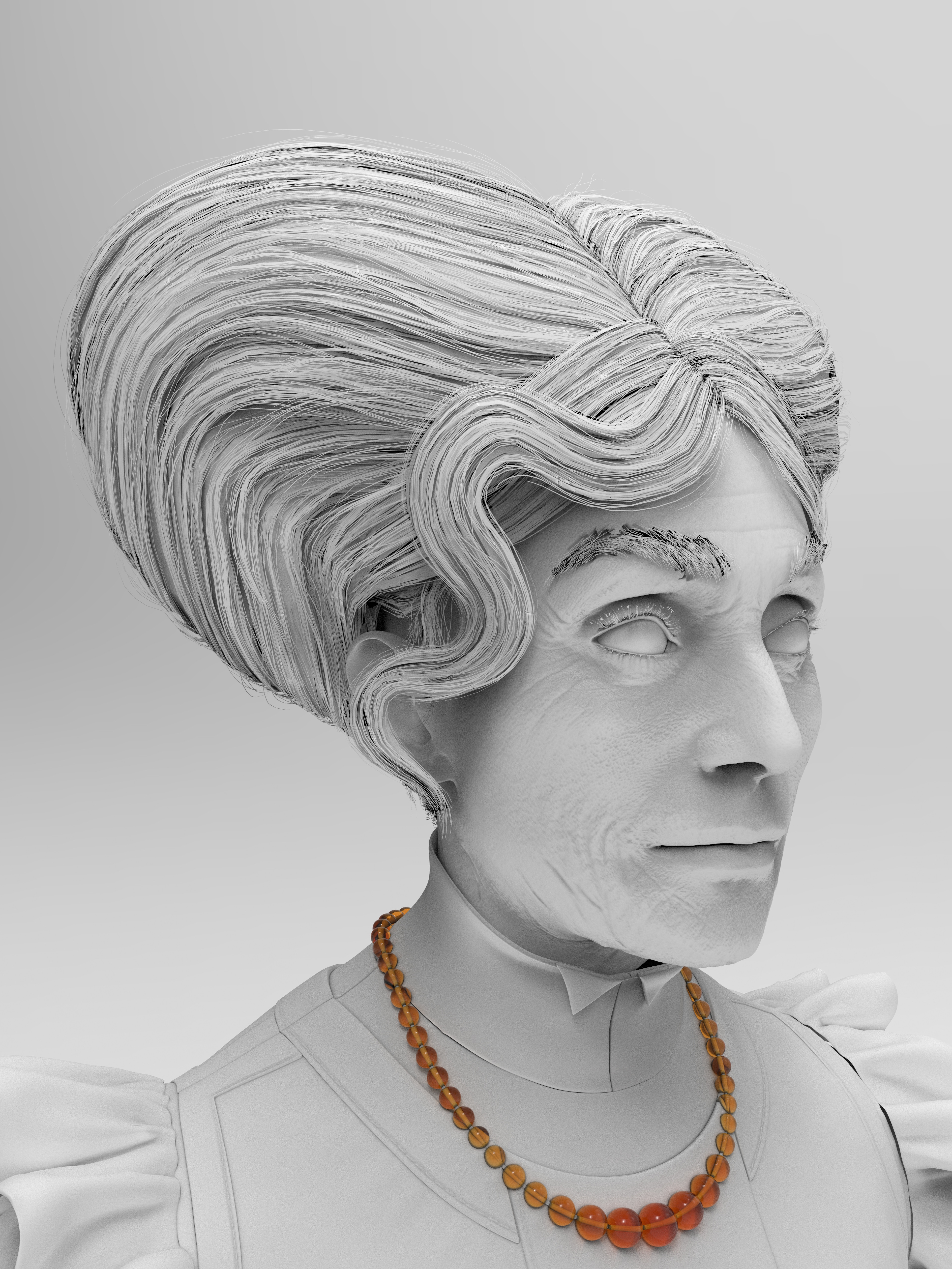 Auntie Cleo Dress Bust Right