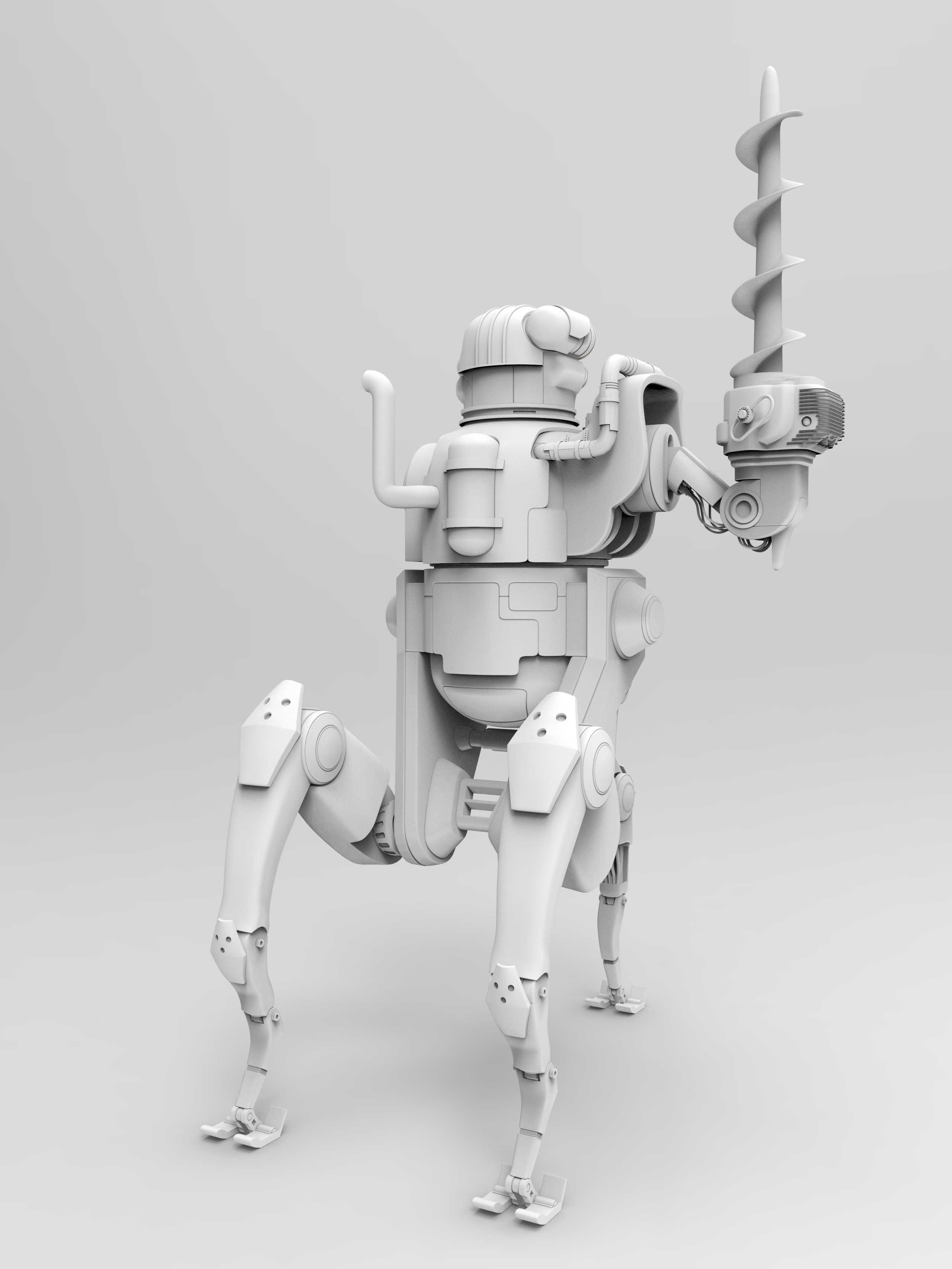 Construction Auto-Mechanical Rear Right