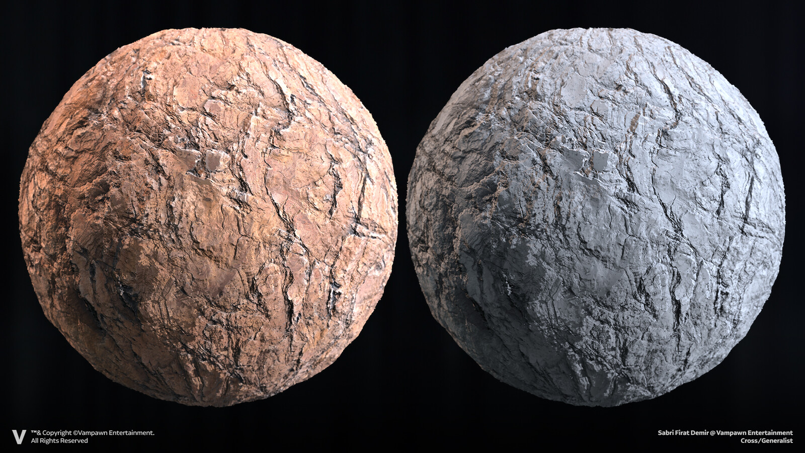 ChatGPT:

Here, I made an interesting experiment — by using the Height Map from the cement material while taking all other texture data from the Cliff material, I created new material variants.
This approach can also be used effectively.