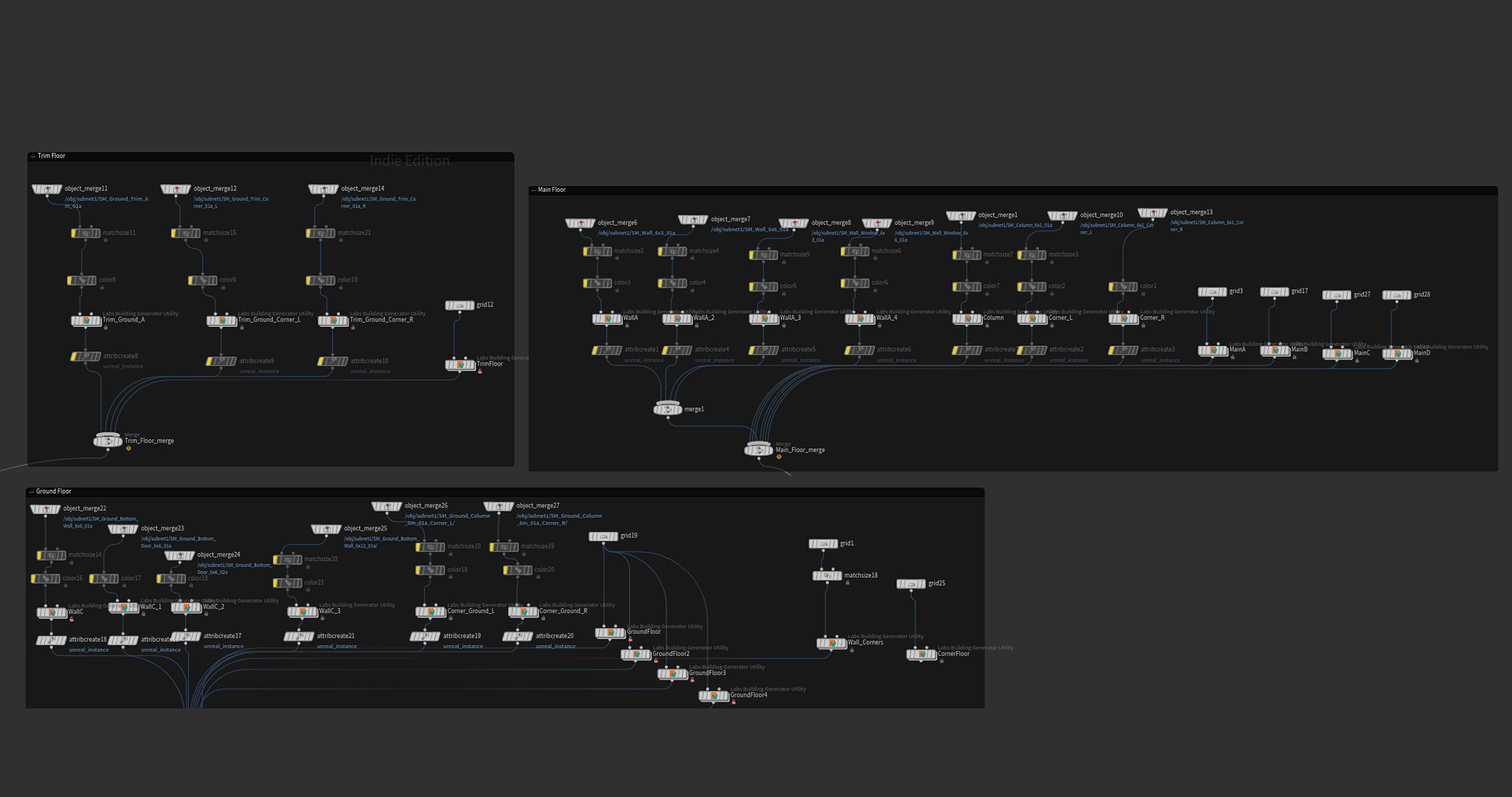 Modules Geometry Nodes
