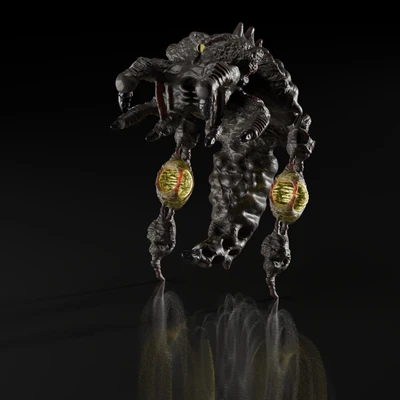 3D Character Design – Alien Creature / Monster