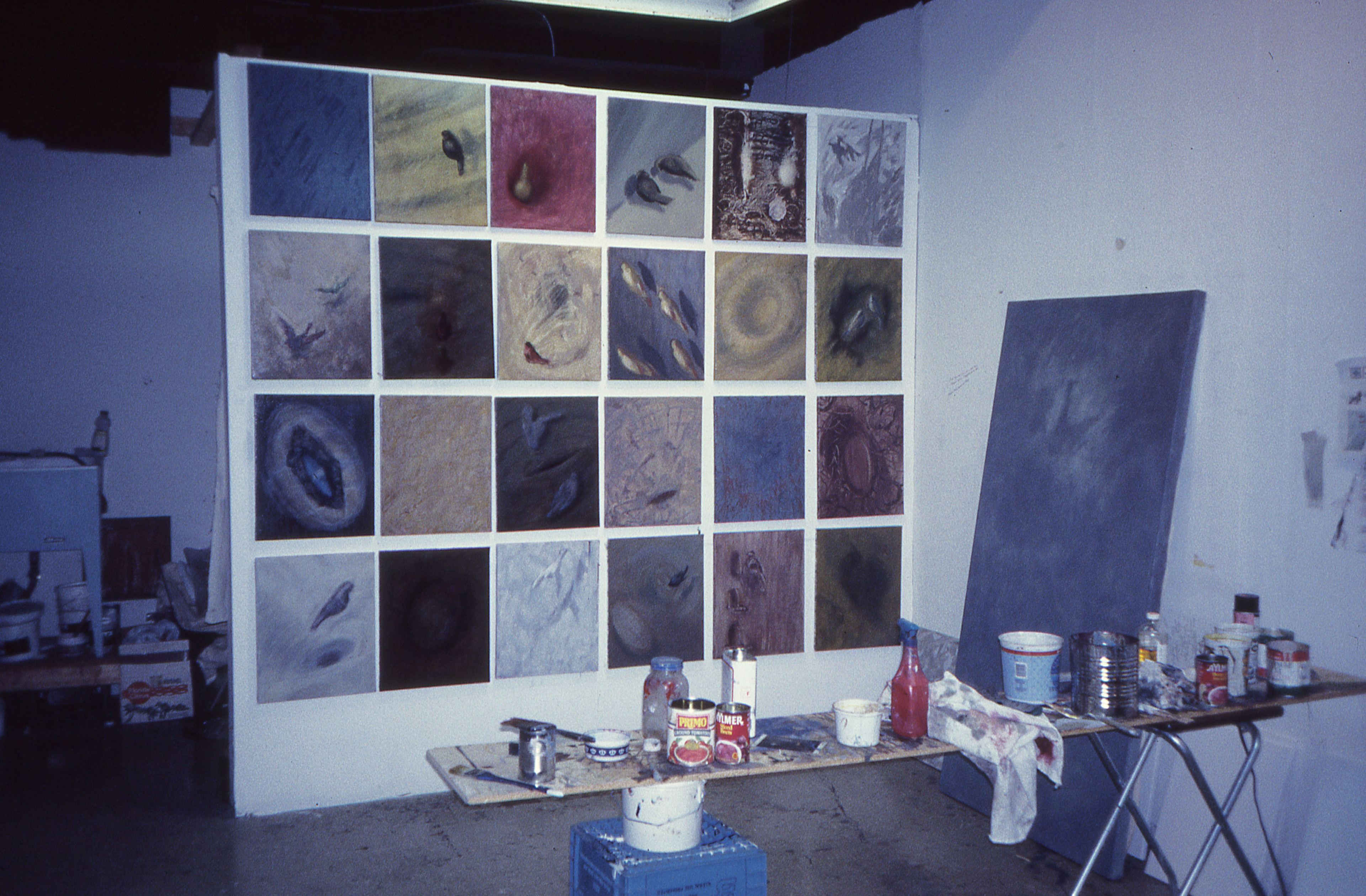 The 410 Adelaide studio, Shared with artists Kent Monkman and Jennifer Herbert , 1994.