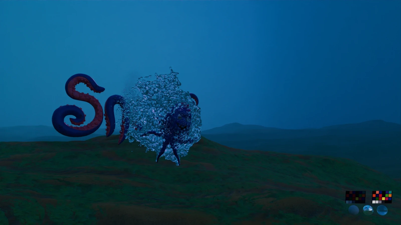 refraction volume setup
