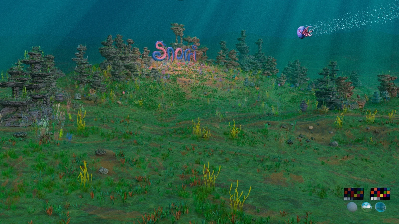 finalising scene setup
