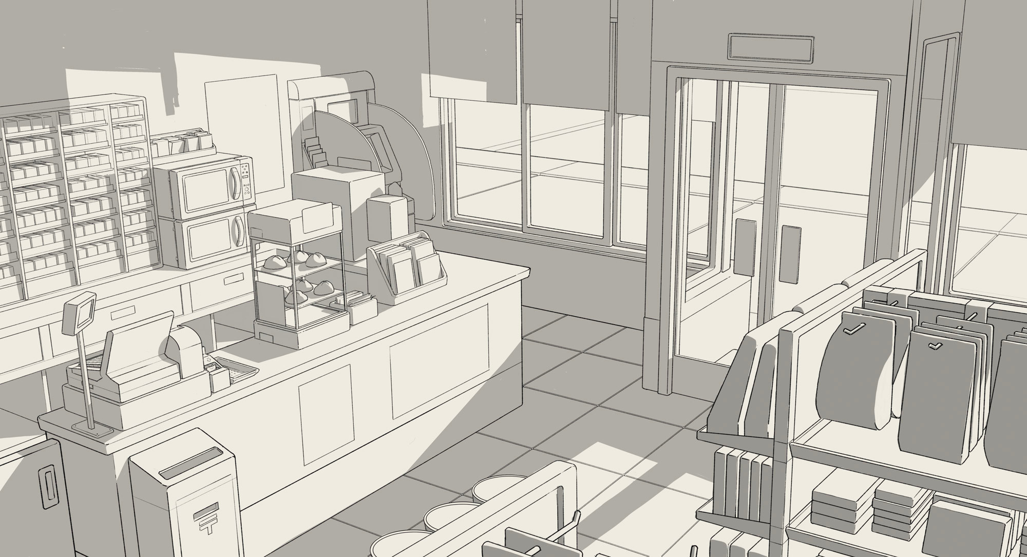 3. Added some shadow, posted it a few months back, then left it