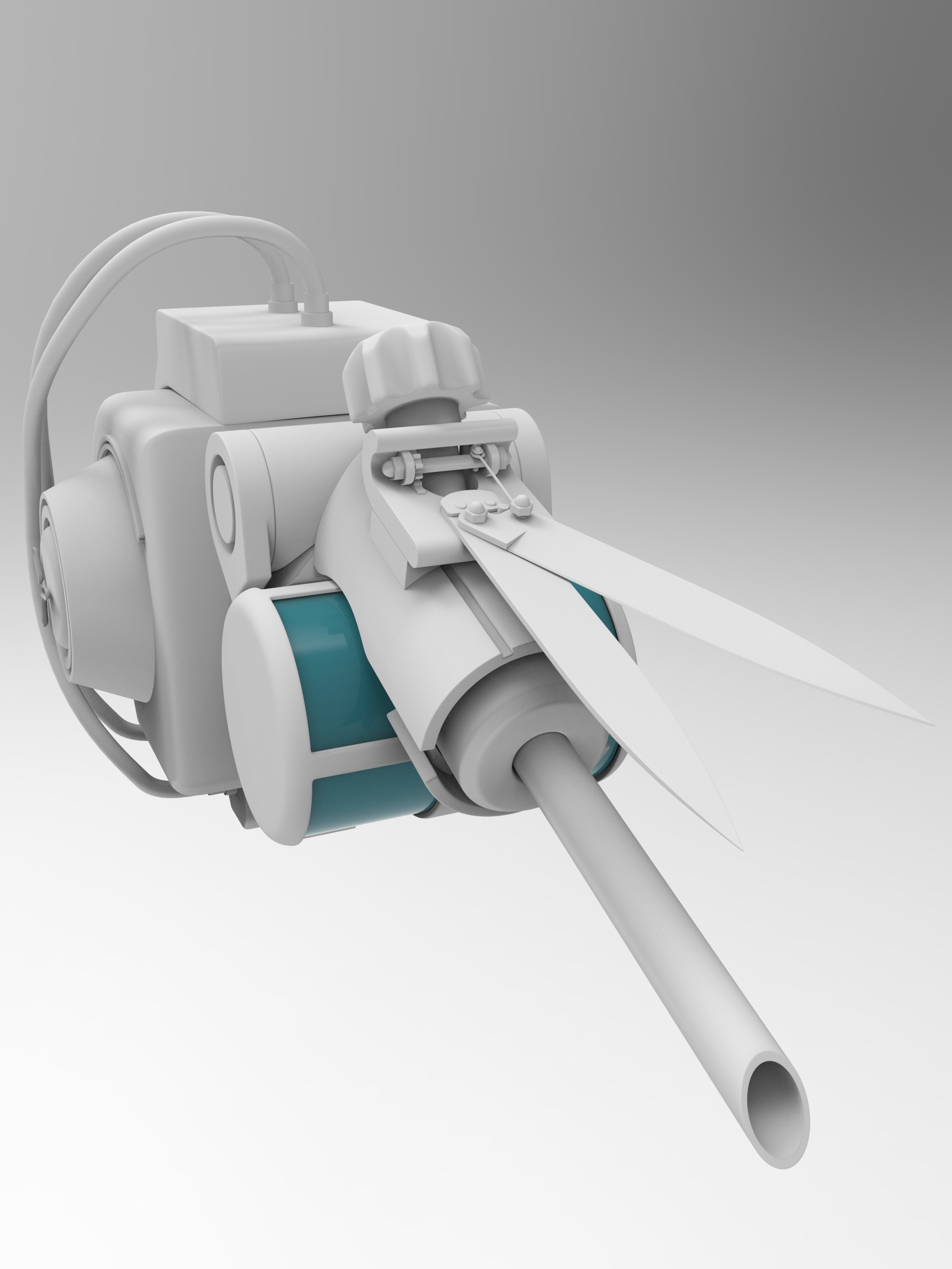 Agricultural Auto-Mechanical High Poly Arm Variant Front Right