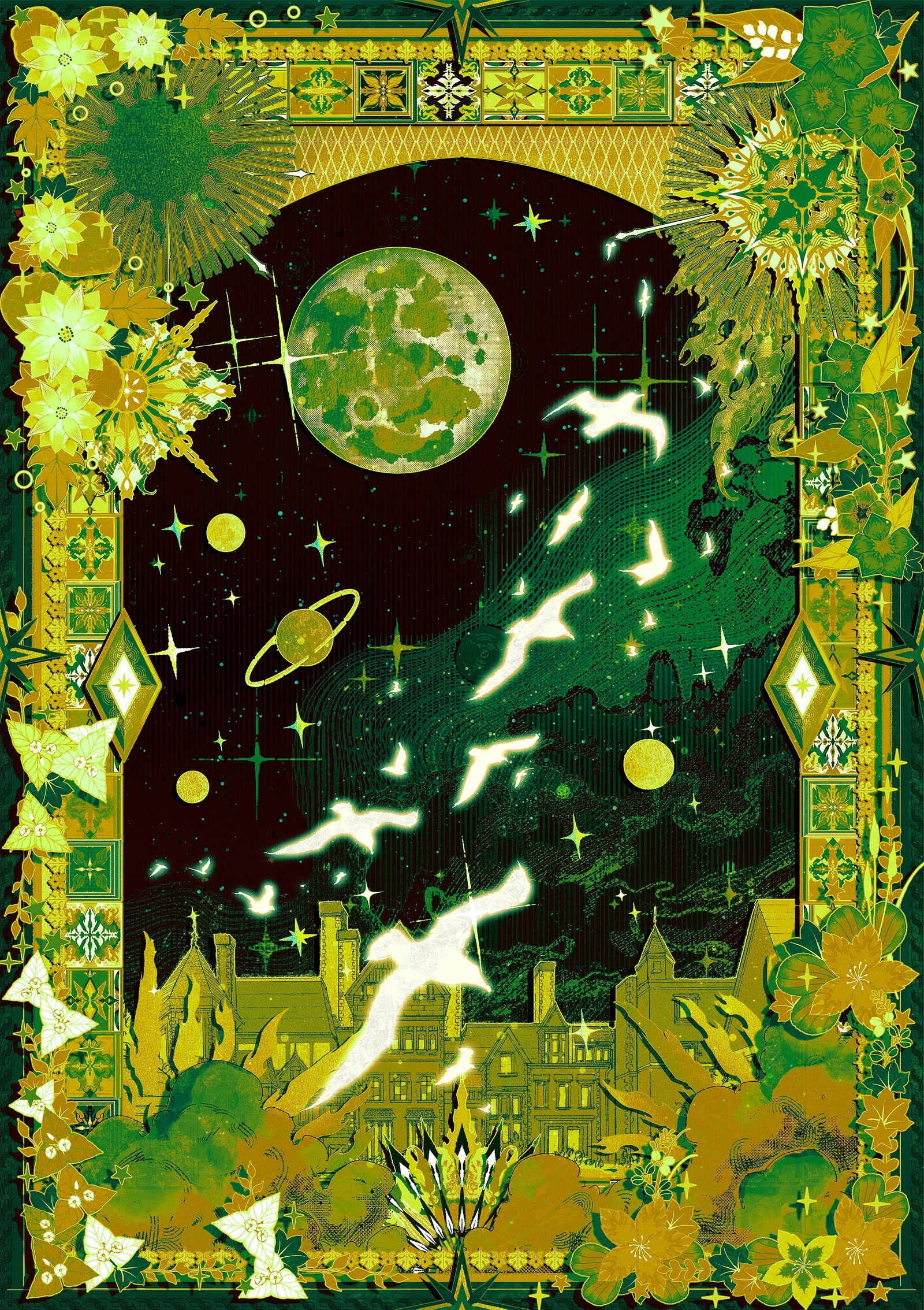 Where the White Bird Dreams Across the Starry River