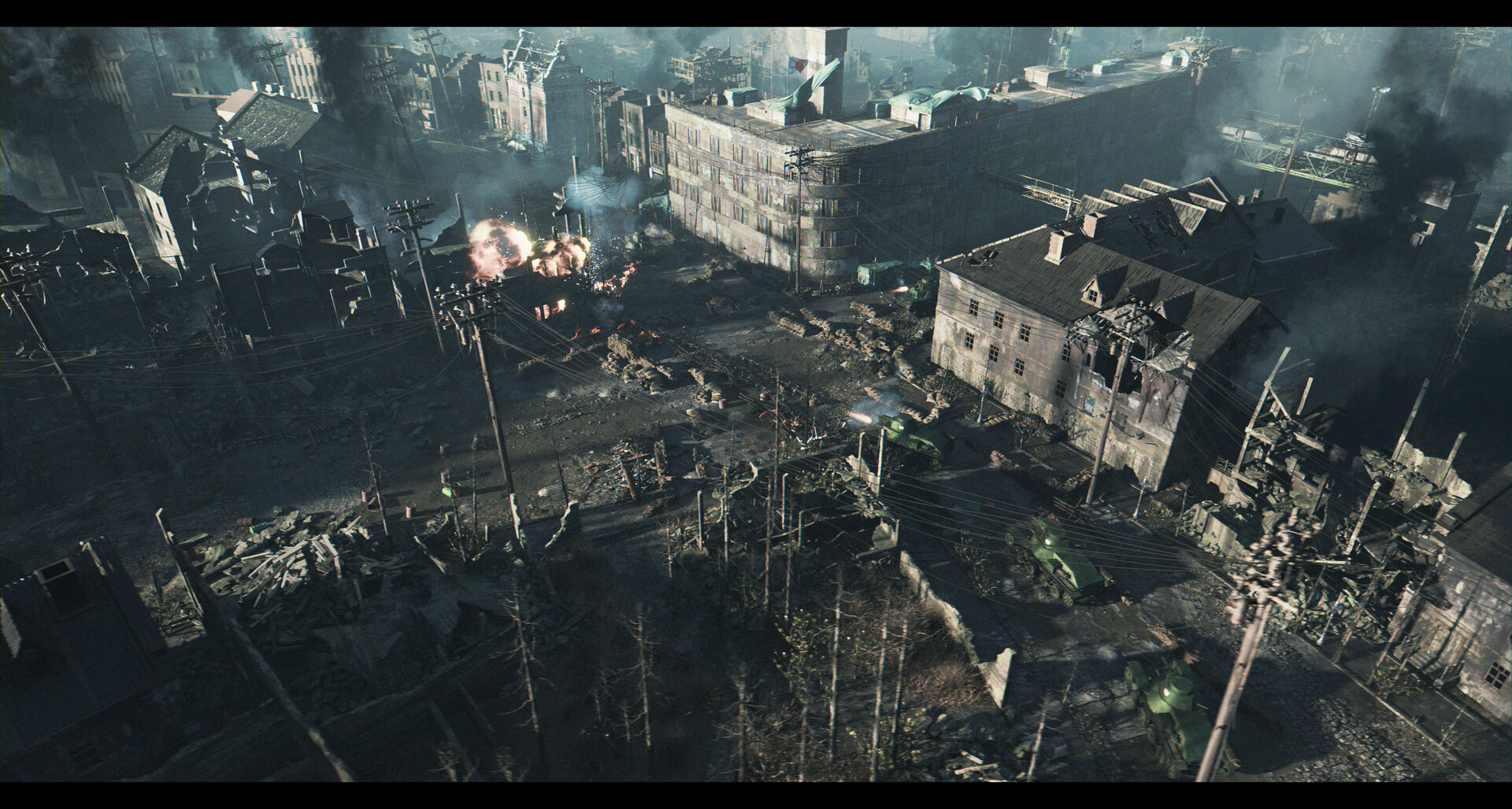 ArtStation - Battlefield- “上海淞沪会战”