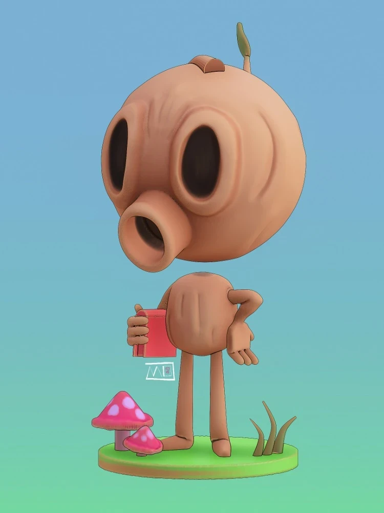 Woodman (Hilda) Fanart